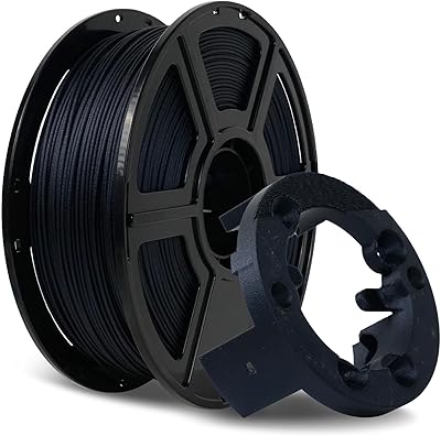 18 – FLASHFORGE Carbon Fiber PLA Filament 1.75mm Midnight Blue, Reinforced 3D Printer Filament 1kg, Lightweight & High-Strength PLA-CF Filament, …