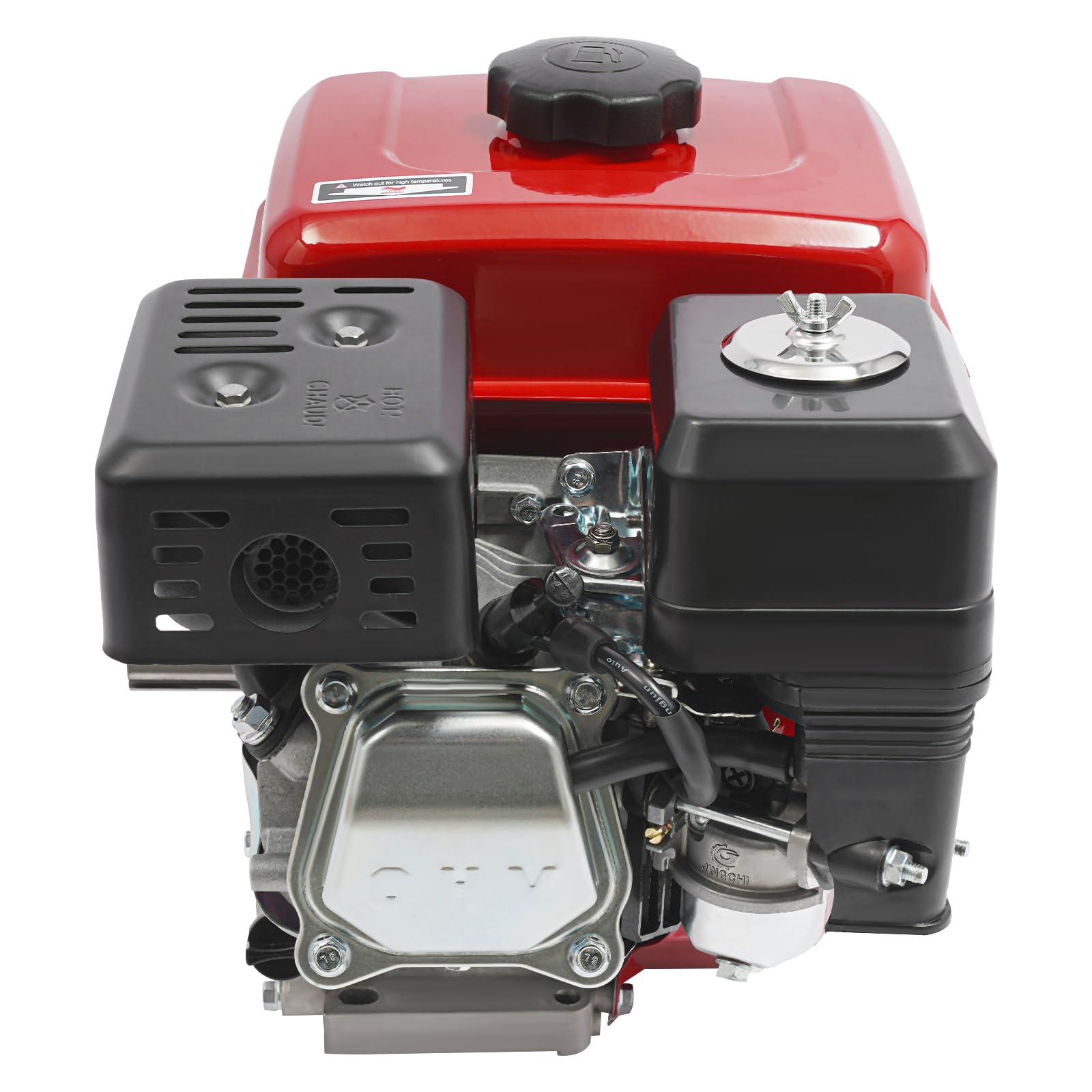 Motore a benzina per go kart, 7,5 CV 4 tempi OHV, motore a benzina 210cc, motore 4kW, motore stazionario 3600 giri/min per tosaerba, go kart, idropulitrici ad alta pressione
