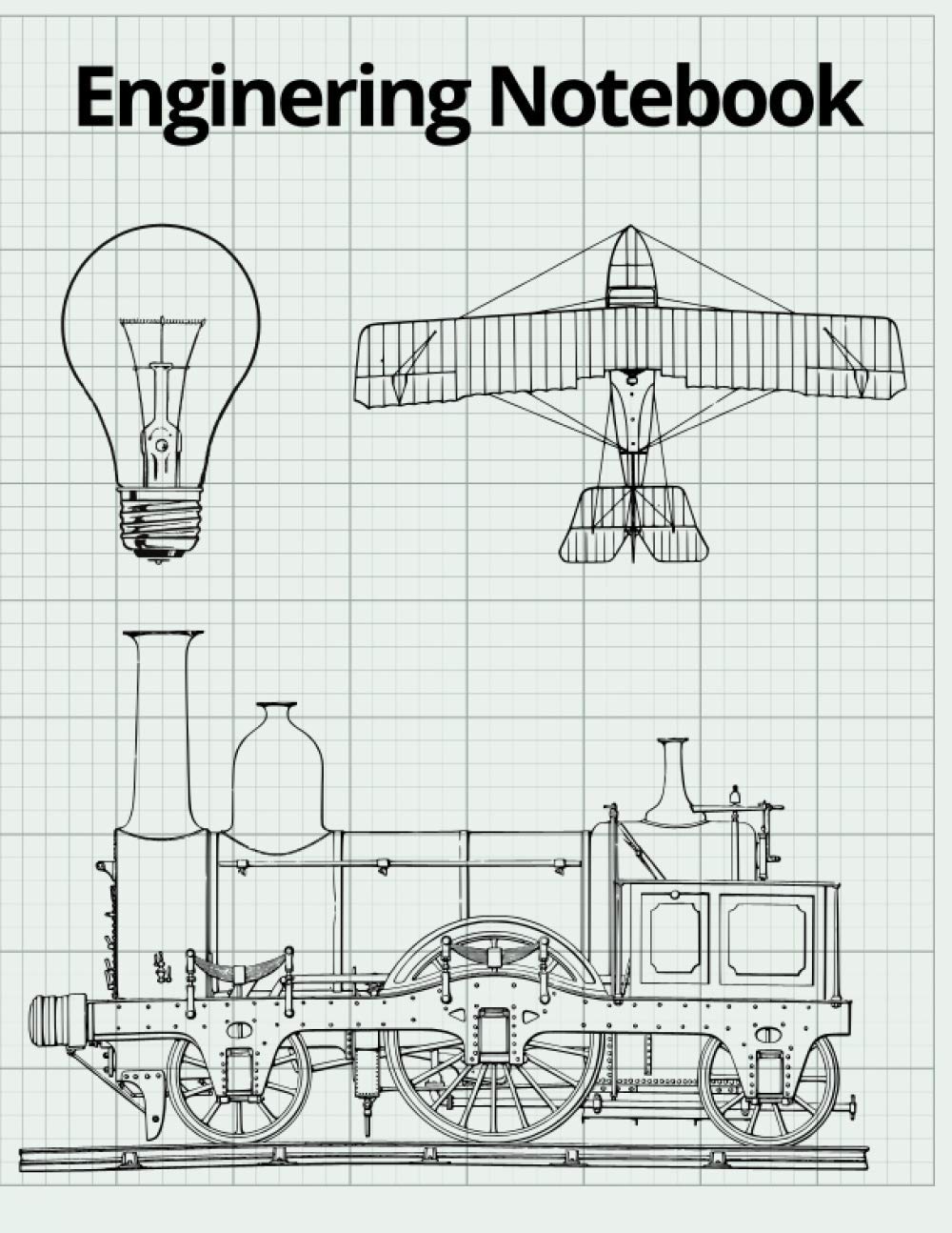 Engineering Notebook: Graph Paper Composition | Grid Paper Notebook | Milimetric Technical Drawing