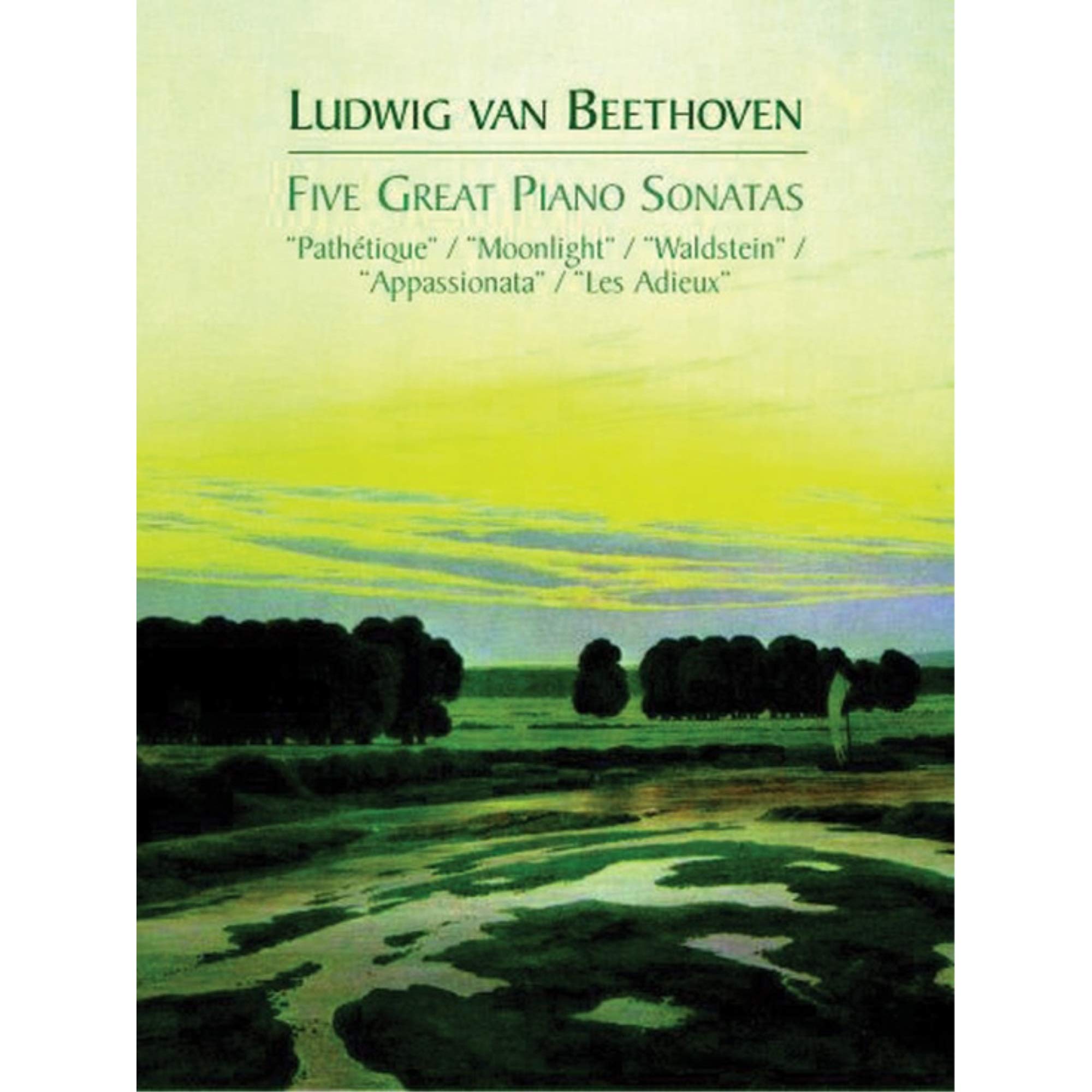 Five Great Piano Sonatas (Dover Classical Piano Music)