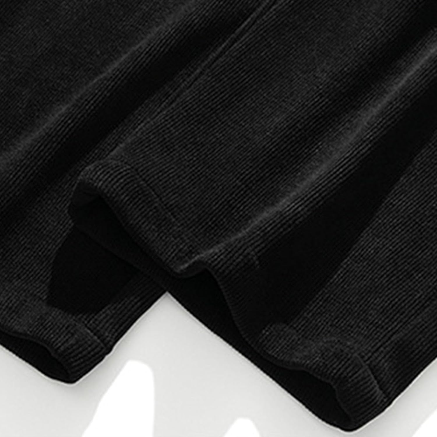 Cambkatl Thickened Fleece Lined Casual Sweatpants for Men Elastic Waist Straight Leg Athletic Lounge Pants with Pockets