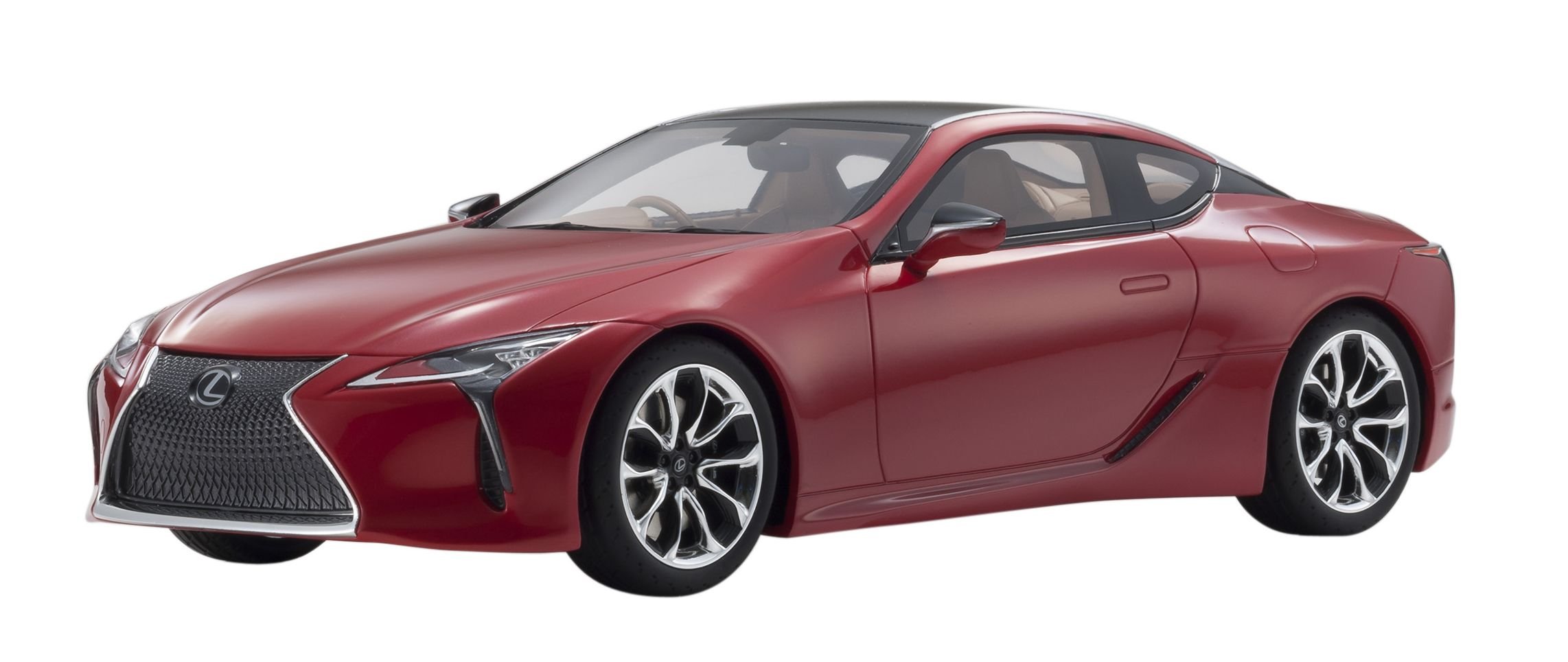 Amazon | samurai 1/18 レクサス LC500 レッド 完成品 | ミニカー 