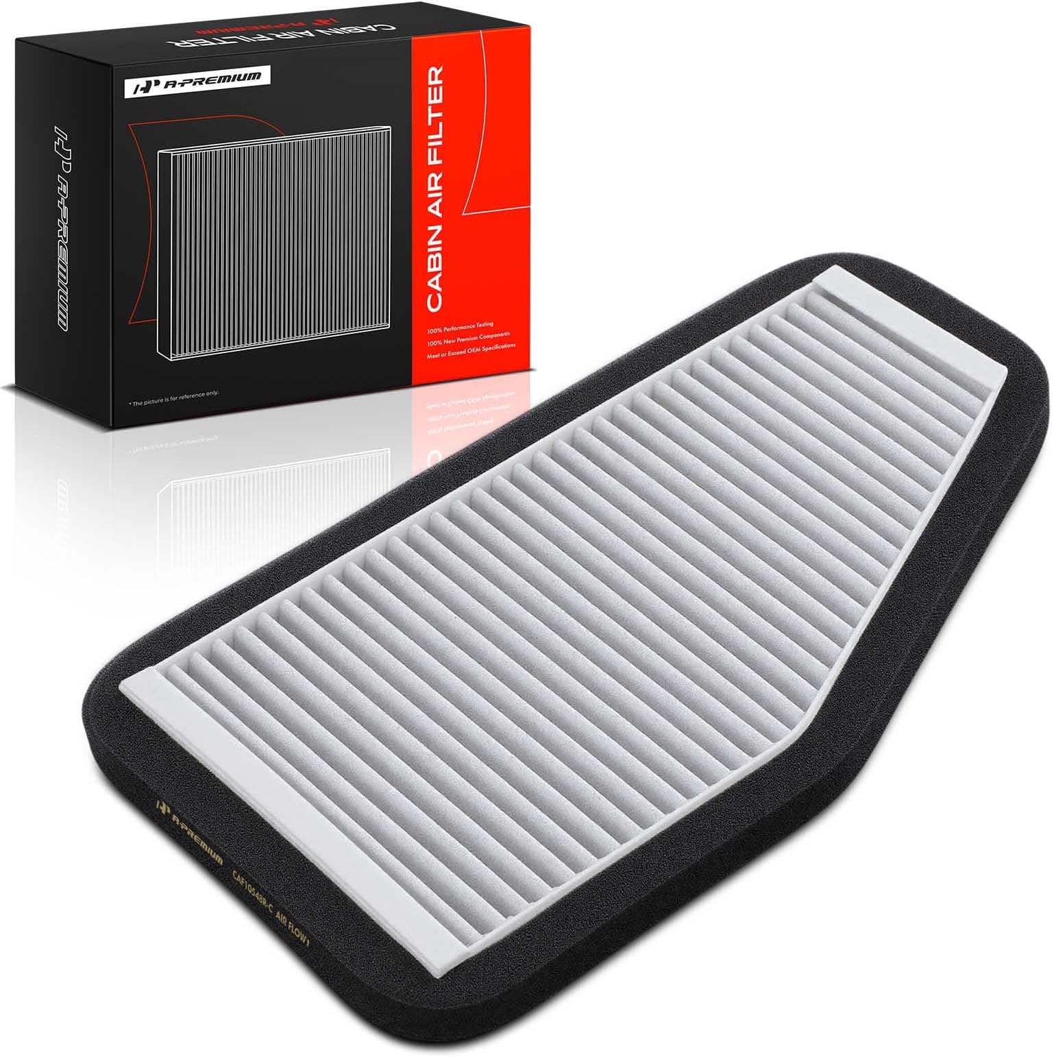 A-Premium Cabin Air Filter with Activated Carbon Compatible with Ford Escape 2007-2012 & Mazda Tribute 2008-2011 & Mercury Mariner 2007-2011, Replace# 7T4Z19N619B