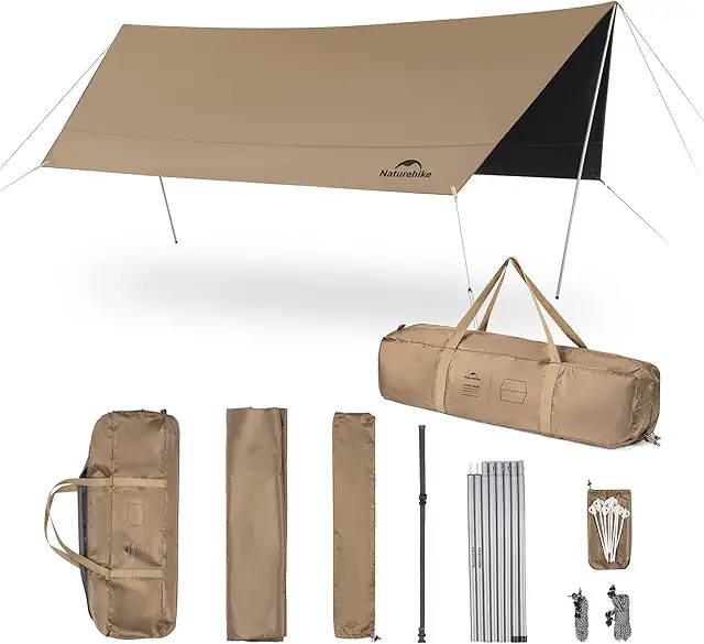Naturehike Luifel Tent: Waterproof UV Protection Awning for Outdoor Camping