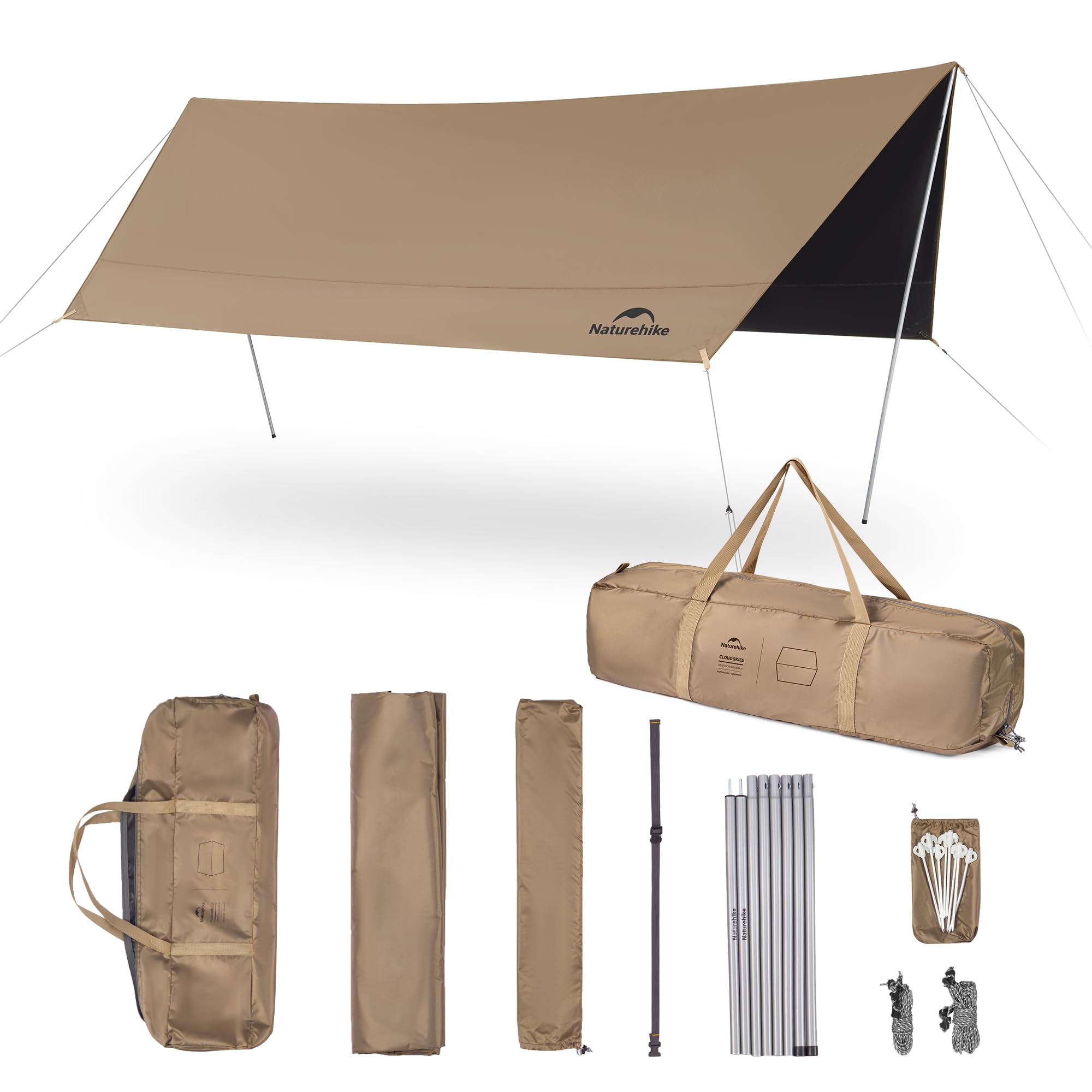 Naturehike Voortenten Luifels Camping Tarpaulin Dekzeil