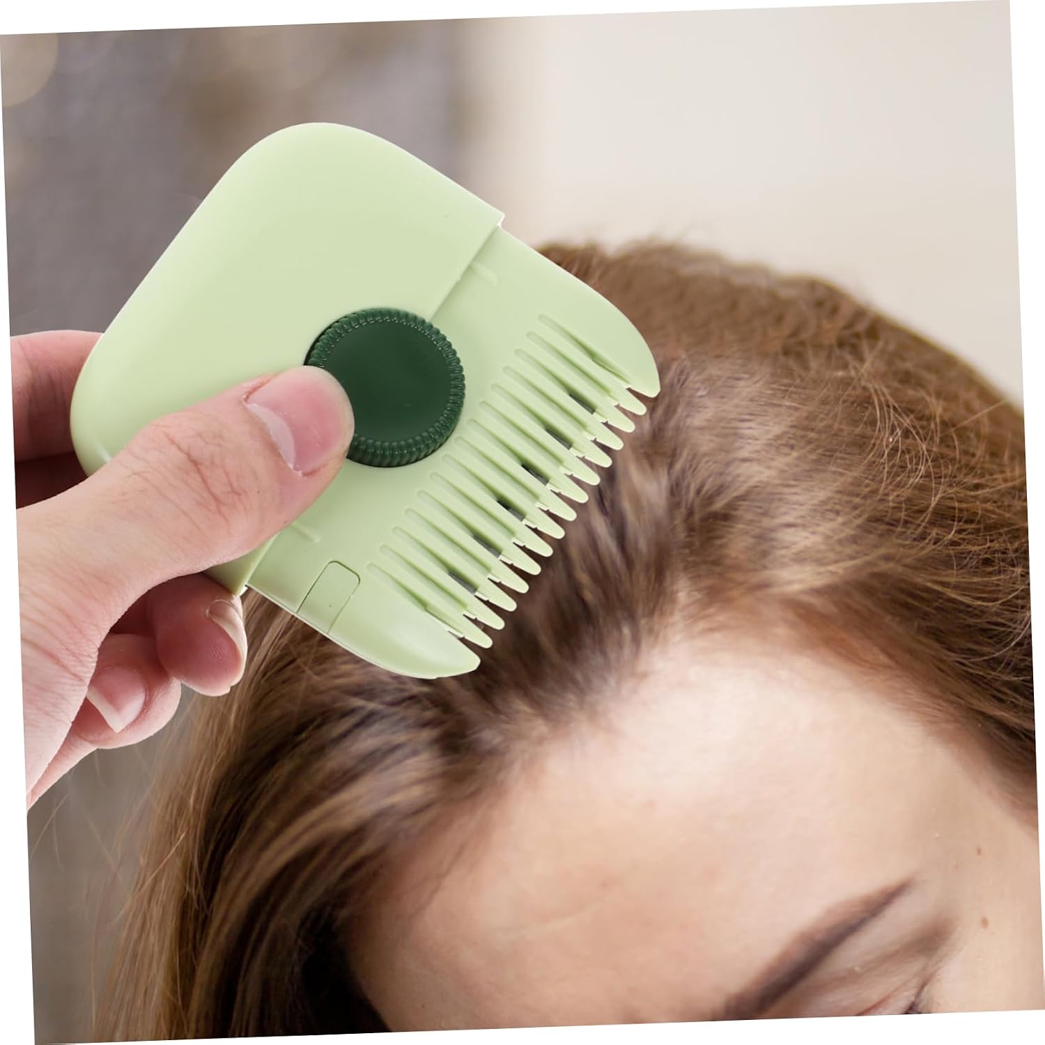 MERRYHAPY Professional Hair Cutting Comb Tool for Safe Hair Trimming Versatile Styling Comb for Home and Salon Use Cut Design Material Avocado