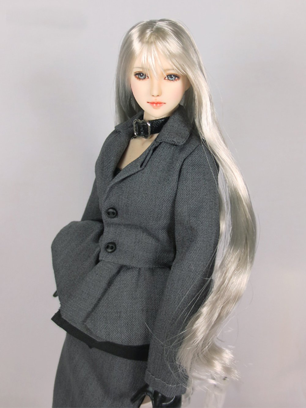 HiPlay Figura femminile in scala 1/6, 100% trucco fatto a mano e personalizzato, stile anime, bellezza affascinante ragazza testa di bambola per action figure TBLeague/Obitsu/JIAOU CDH61 (pelle