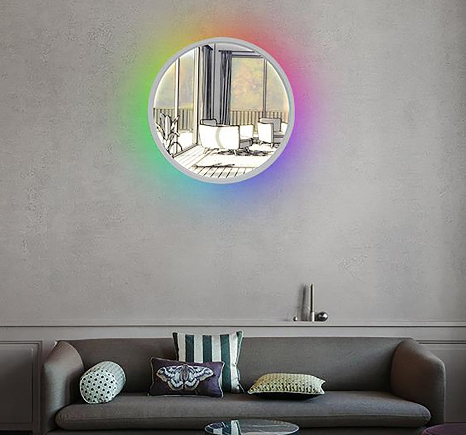TaLcuS Light Art Painting,Lighting Painting Decoration,Modern Wall Decor for Home,Office,and Bedroom Led Glowing Photo Frame,3 Lighting Modes, Housewarming,Birthday,or