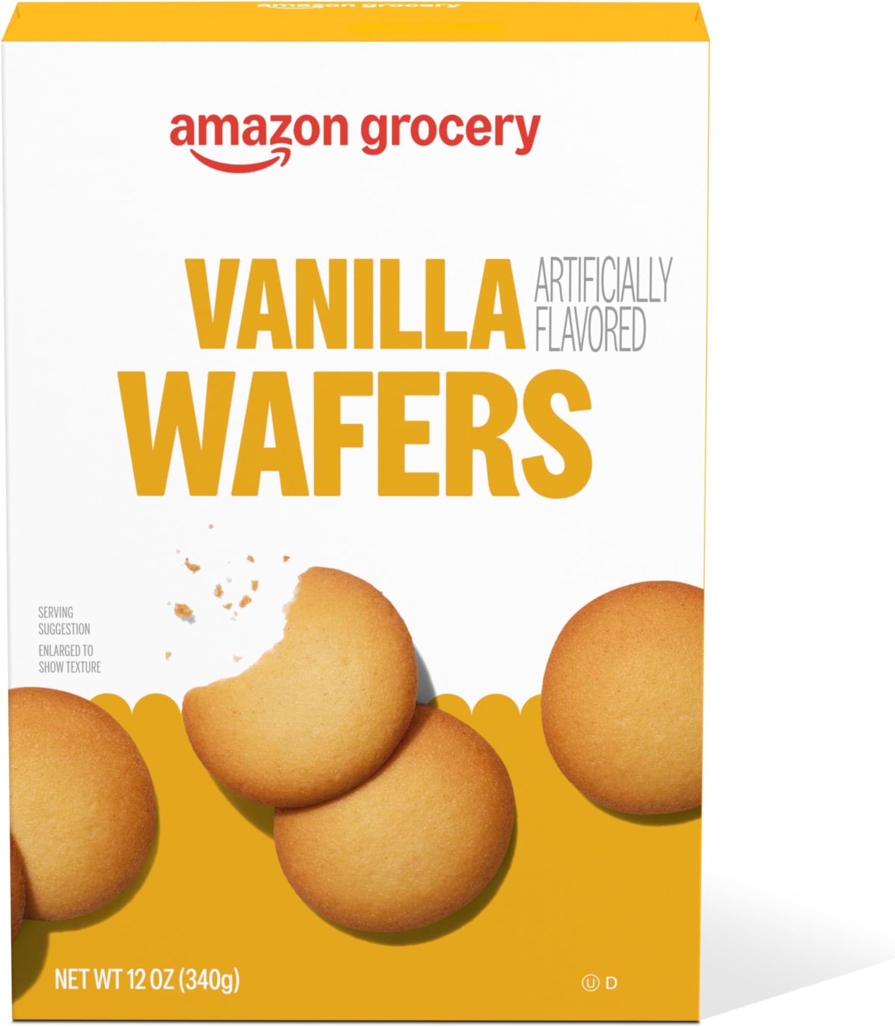 Amazon Grocery, Vanilla Wafers, 12 Oz