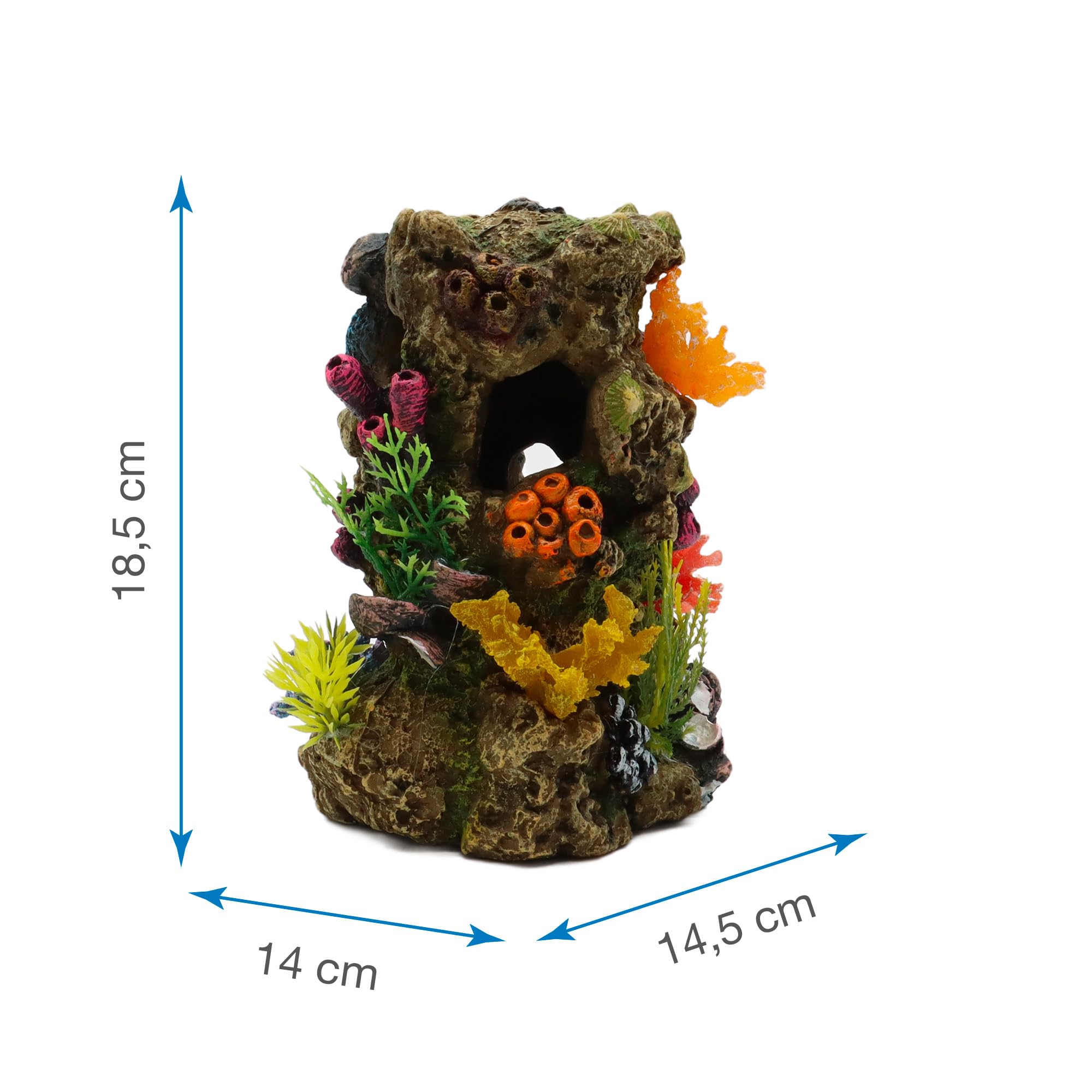 CROCI Felsen mit Korallen, mittelgroß
