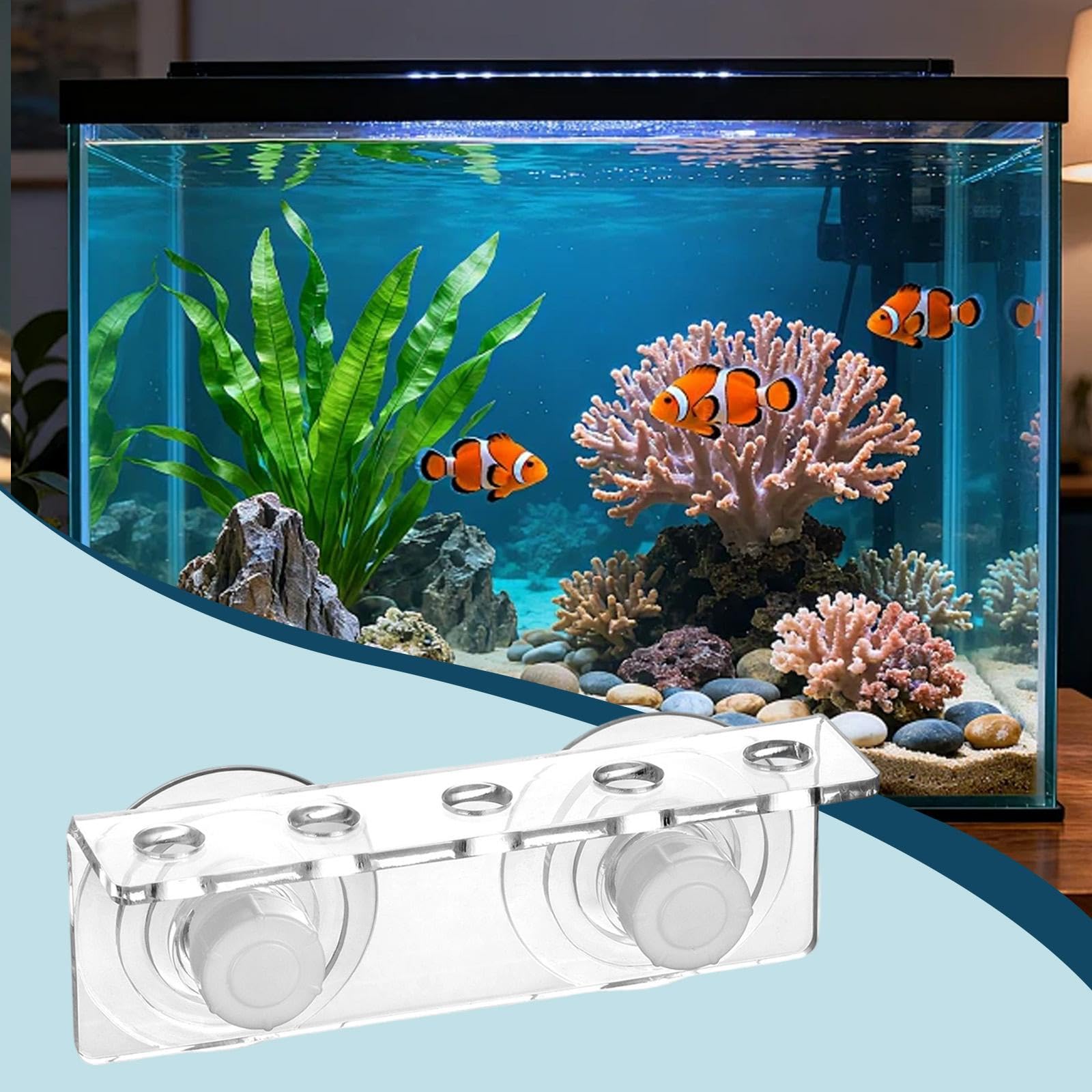 オーバーフロー水槽　フラグラックセット　サンゴ水槽 Amazon | Fonowx サンゴフラグラック 水槽フラグスタンド 透明 多用途
