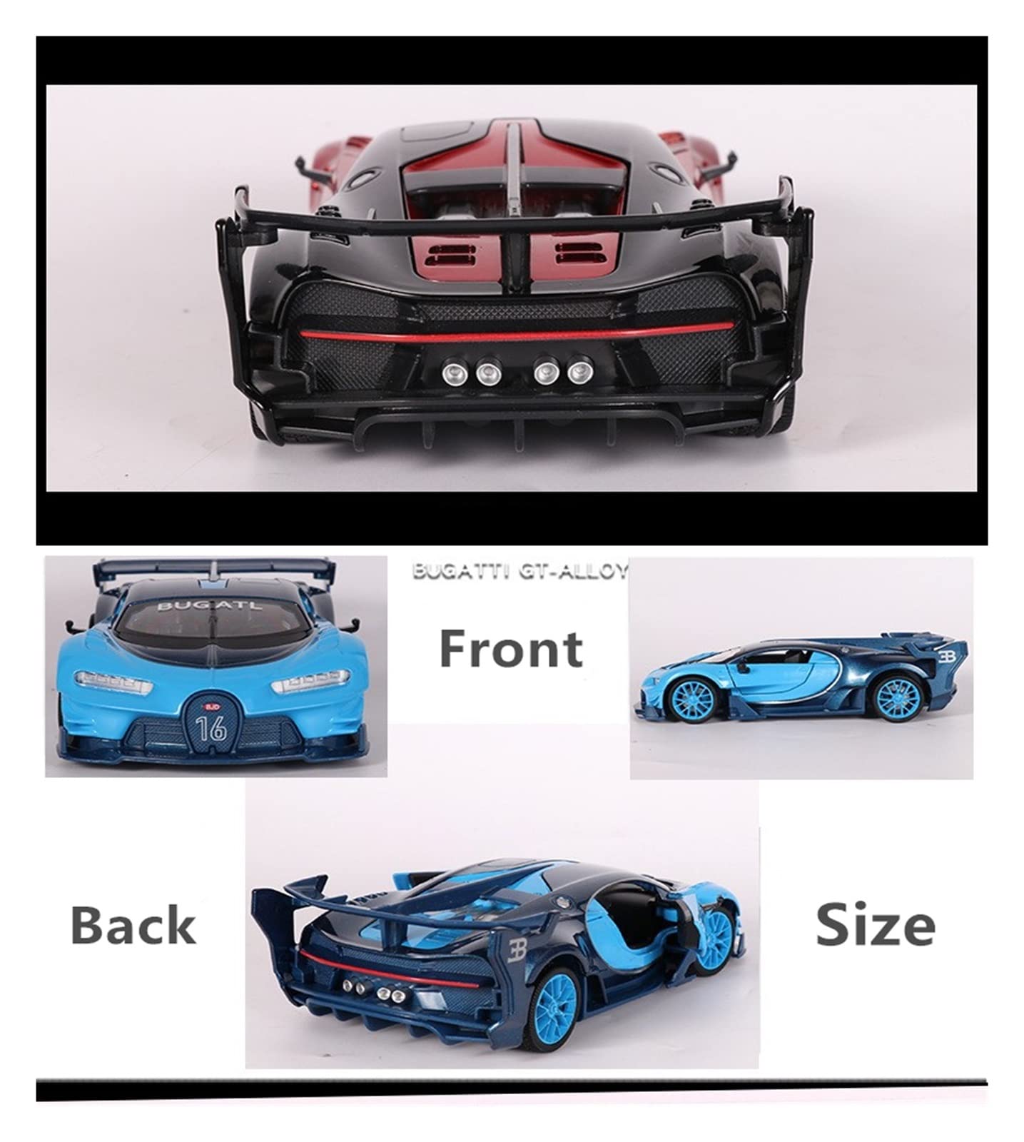 Amazon.co.jp: ミニカー スケールモデルカー 1:24 ブガッティ VISION