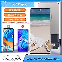 Vista 2 de Pantalla para Xiaomi Redmi Note 9s Pantalla LCD táctil de reemplazo para Xiaomi Redmi Note 9 Pro Asamblea digitalizador con herramientas (negro)
