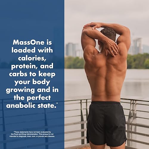 Miniatura 8 de NutraOne Massone Mass Gainer Proteína en polvo – Gain Mass Protein Meal Replacement (mantequilla de maní de chocolate - 7 libras)