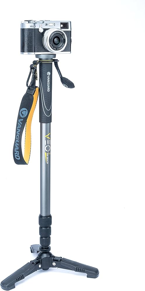 Amazon | Vanguard VEO 2 アルミニウム一脚 トライスタンド付き グレー Amazon | Vanguard VEO 2 アルミニウム一脚 トライスタンド付き グレー