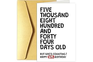 Funny 16th Birthday Card for Him Her | 16 Years Old Birthday...