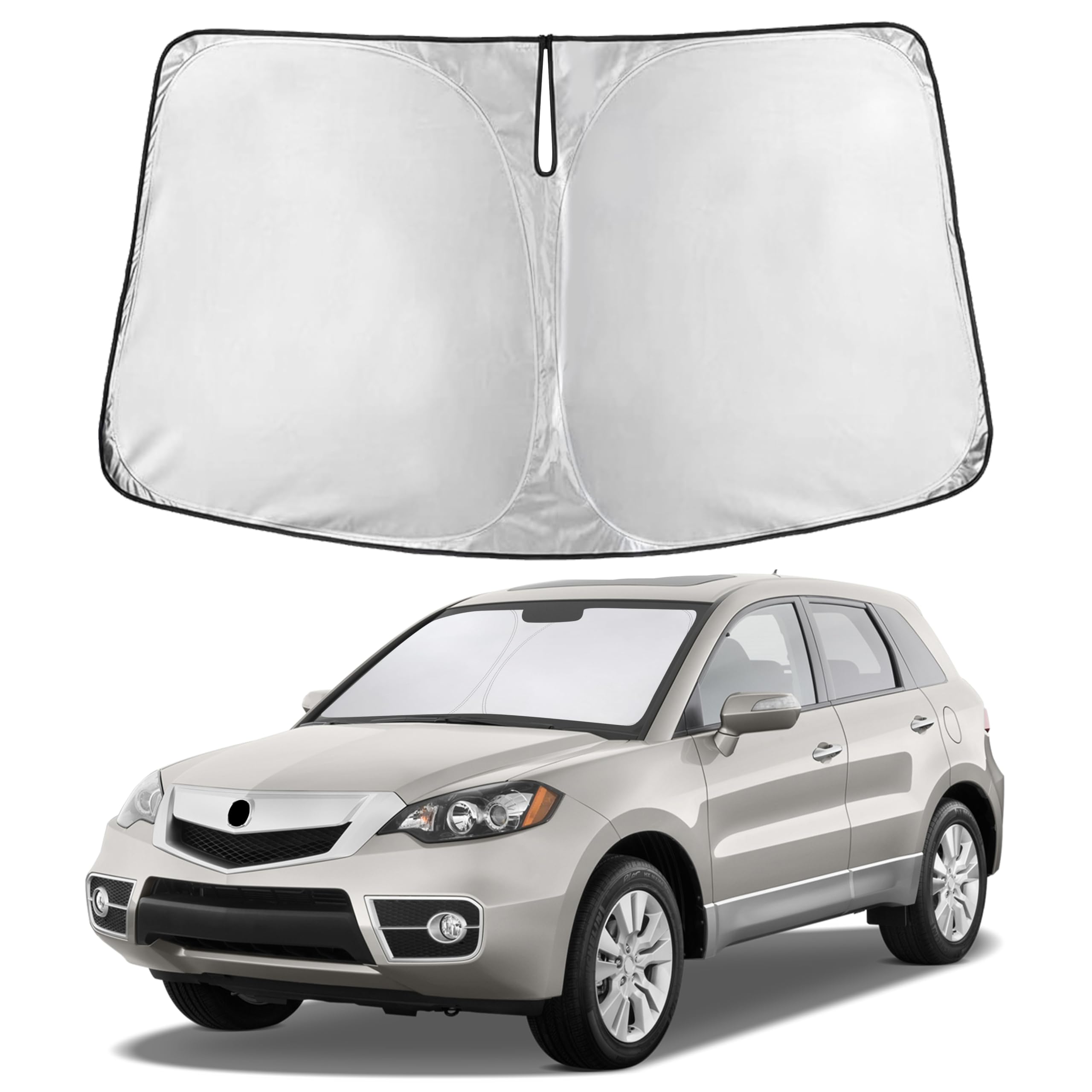 EcoNour Windshield Sunshade Compatible for Acura RDX 2007-2010 2011 2012
