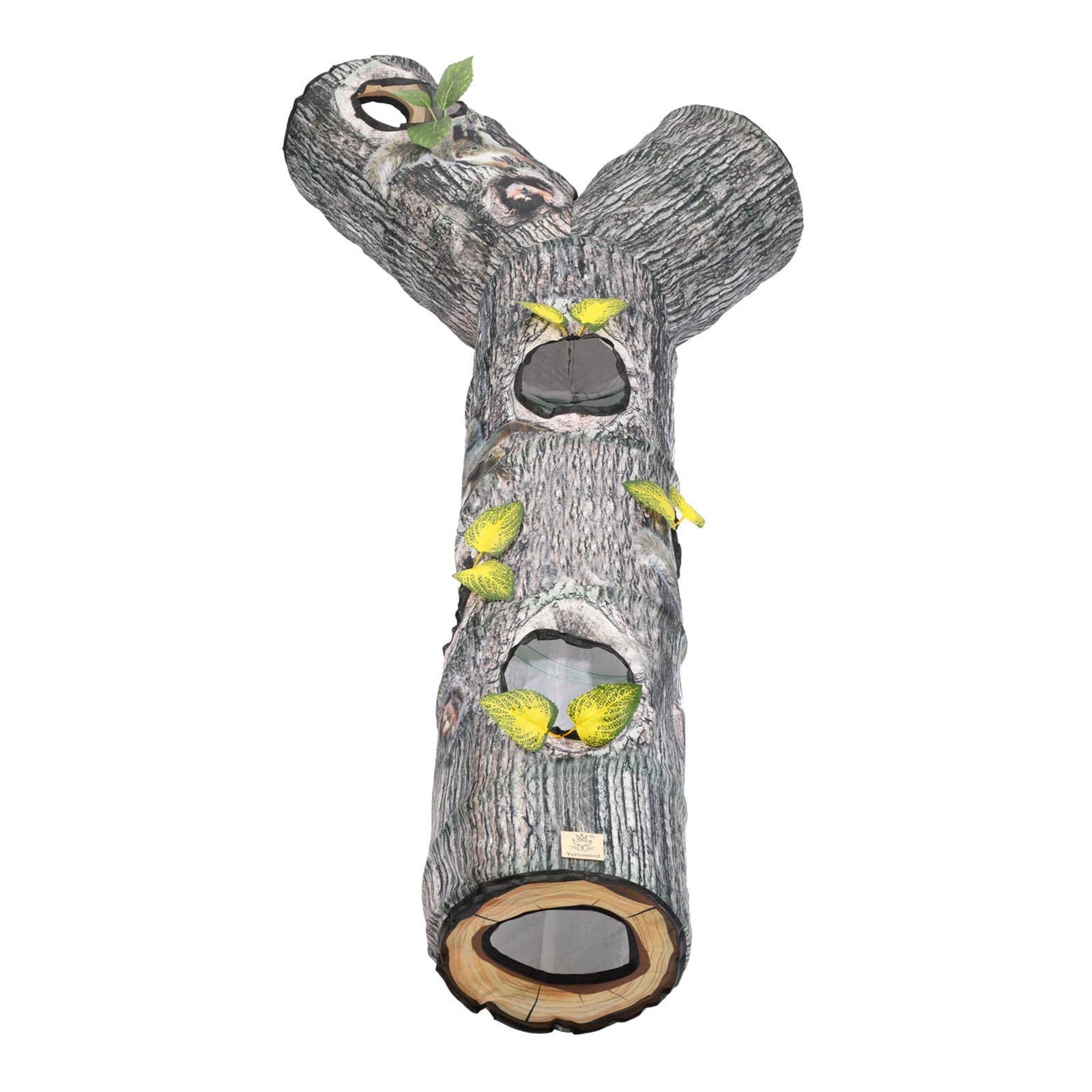3 Tunnels Pliables pour Lapin D'intérieur