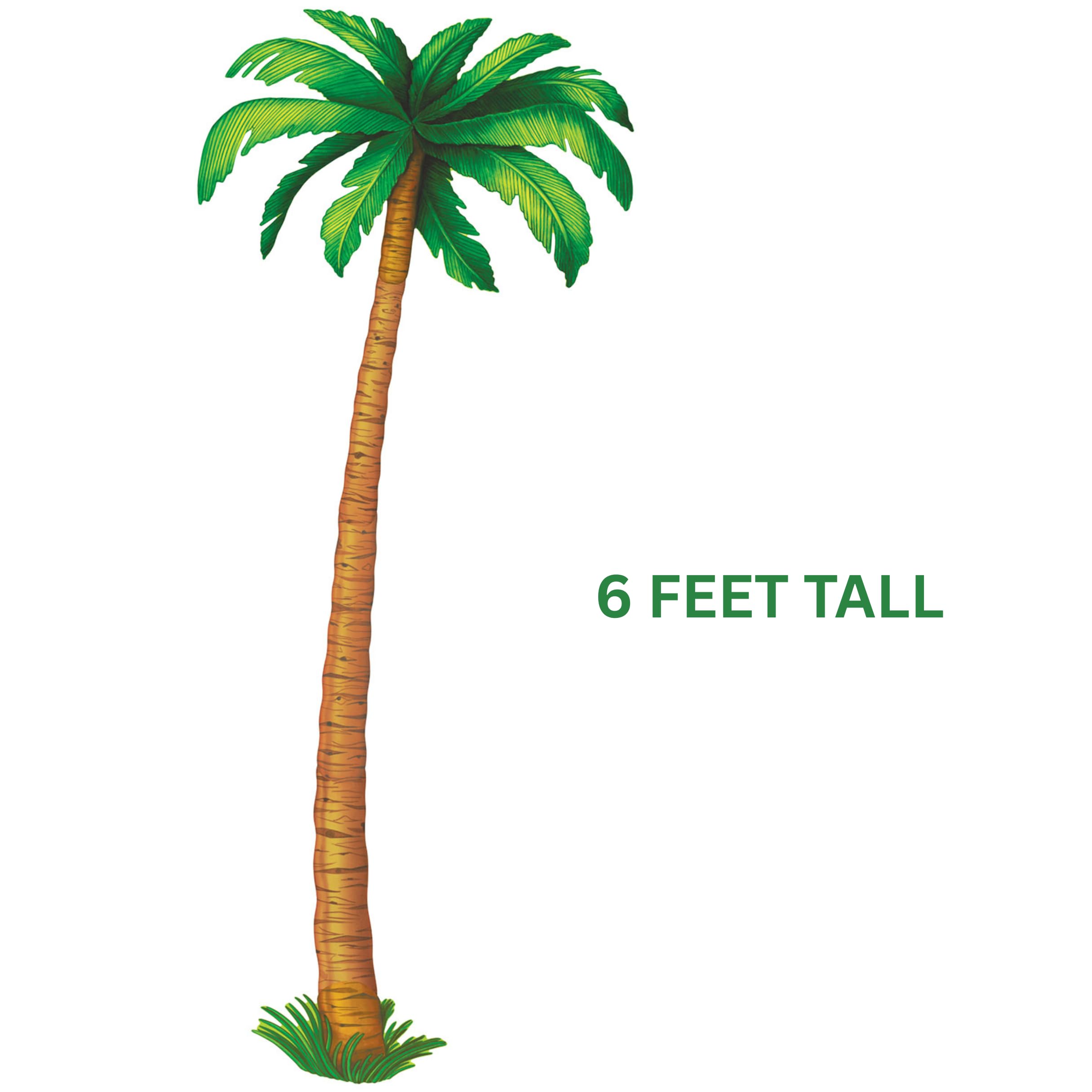 Amazon.com: Beistle 6' Jointed Palm Tree; 2/Pack (55137) : Home