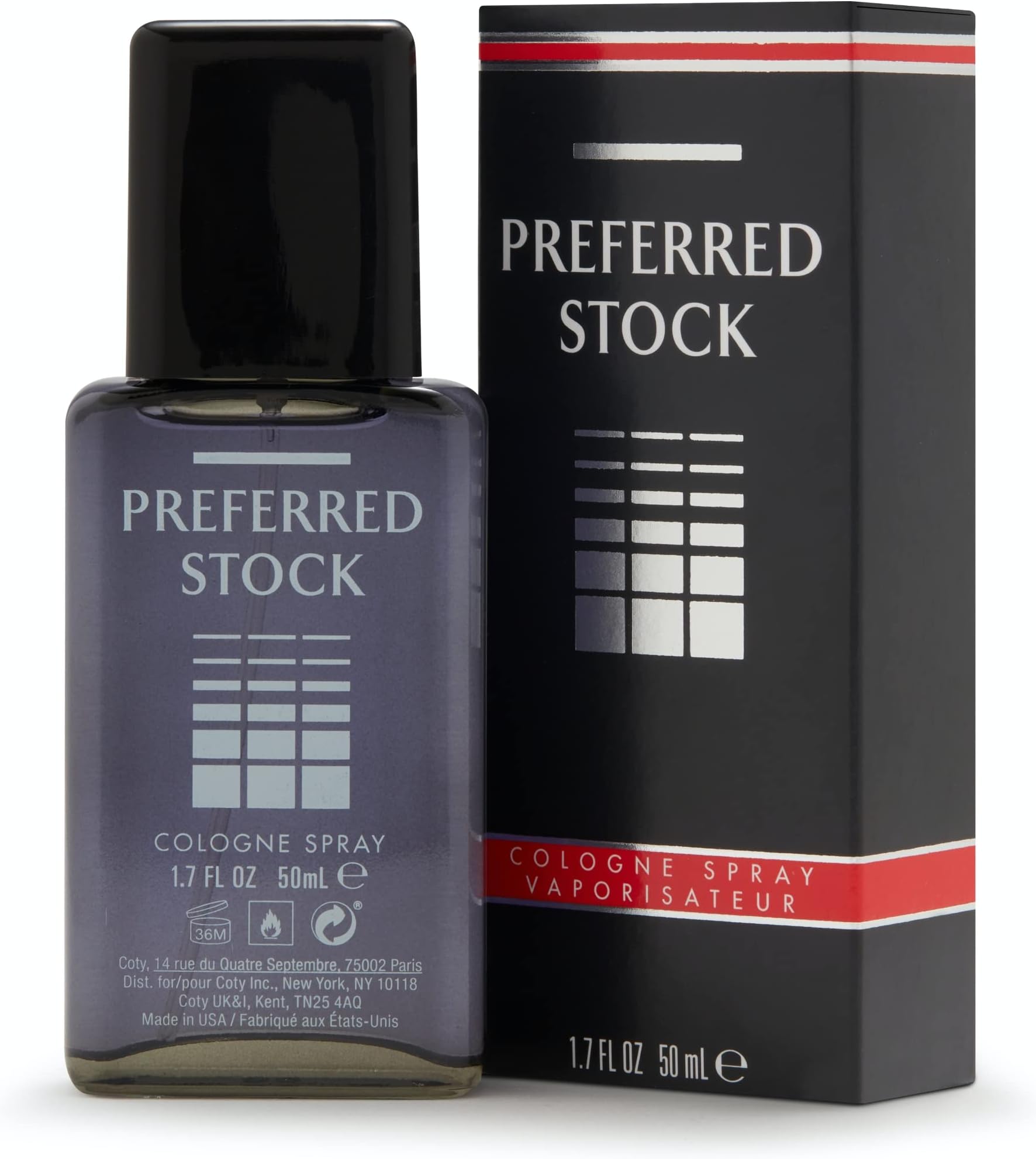 Preferred Stock - Cologne Spray for Men - Leathery, Woody, and Casual Aroma with Fragrance Notes of Cypress, Balsam Fir, and Sandalwood - 1.7 Fl Oz
