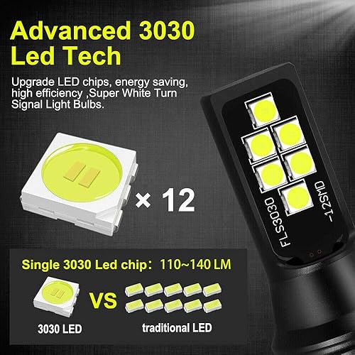 Miniatura 5 de Socal-Led Lighting 2x Focos avanzados de luces Led de niebla 3030 SMD brillante colorido diurno de la ejecución de la lámpara DRL Púrpura rosa
