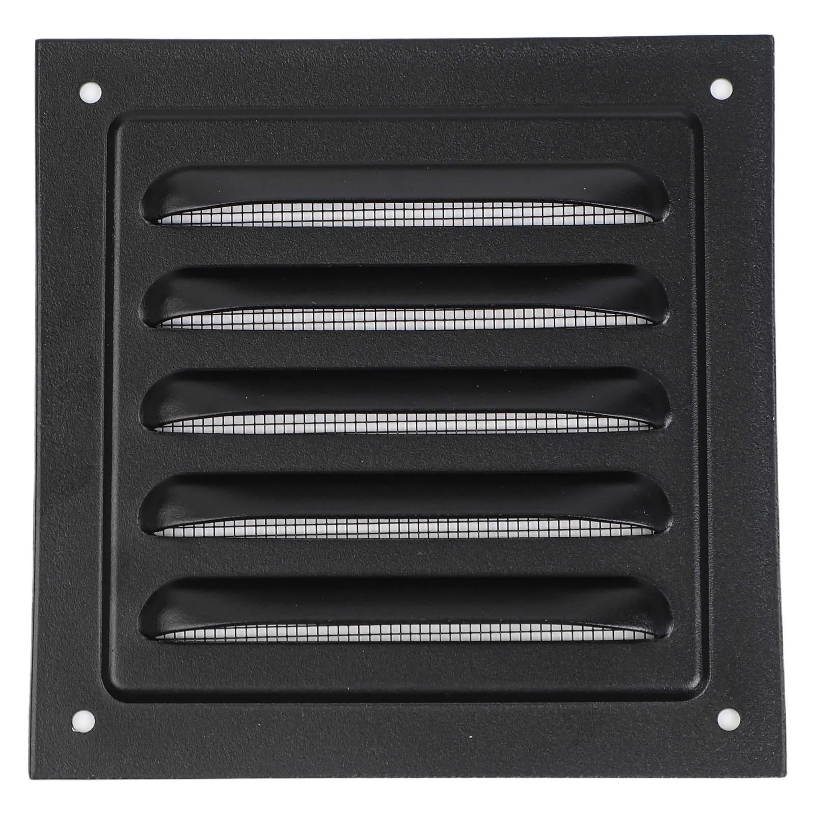 Ventilator Grille Aluminum Alloy Ventilation Cover for Exterior Wall Air Outlet Square Louvred Exhaust for air Vent(100x100cm)