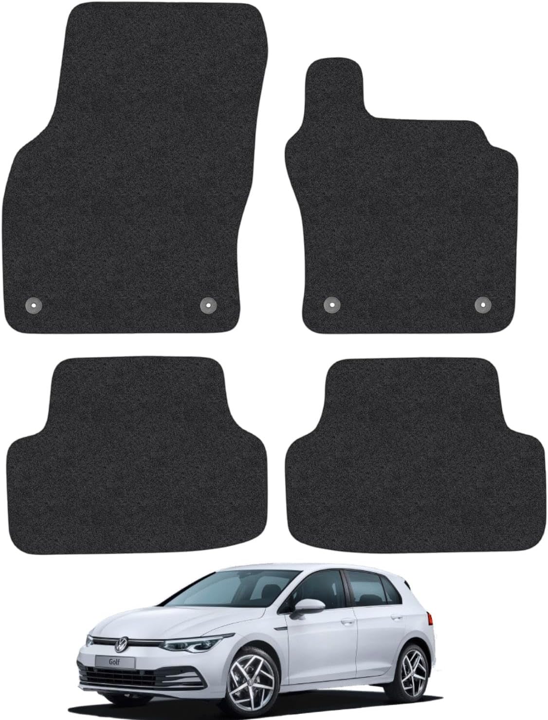 Mk8 R Mat FSW - Fits - Volkswagen Golf Mk8 2019 to Present - NON ELECTRIC ...