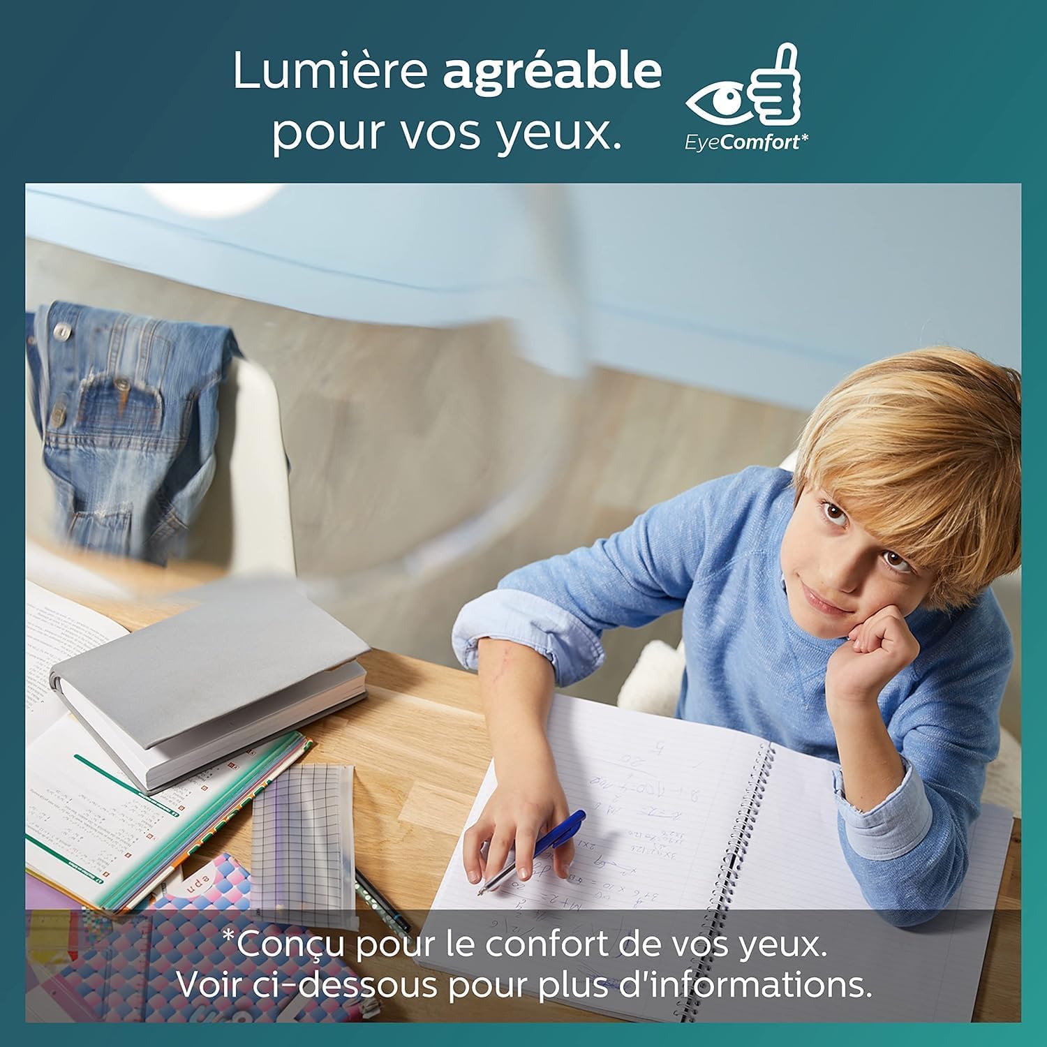 Philips Hanno Plafonnier LED avec SceneSwitch, 24 W, Variateur, 2800 lm, Éclairage led à lumière blanche et chaude 2700 K, Plafonnier avec la technologie EyeComfort, Facile à Installer, IP20, Blanc