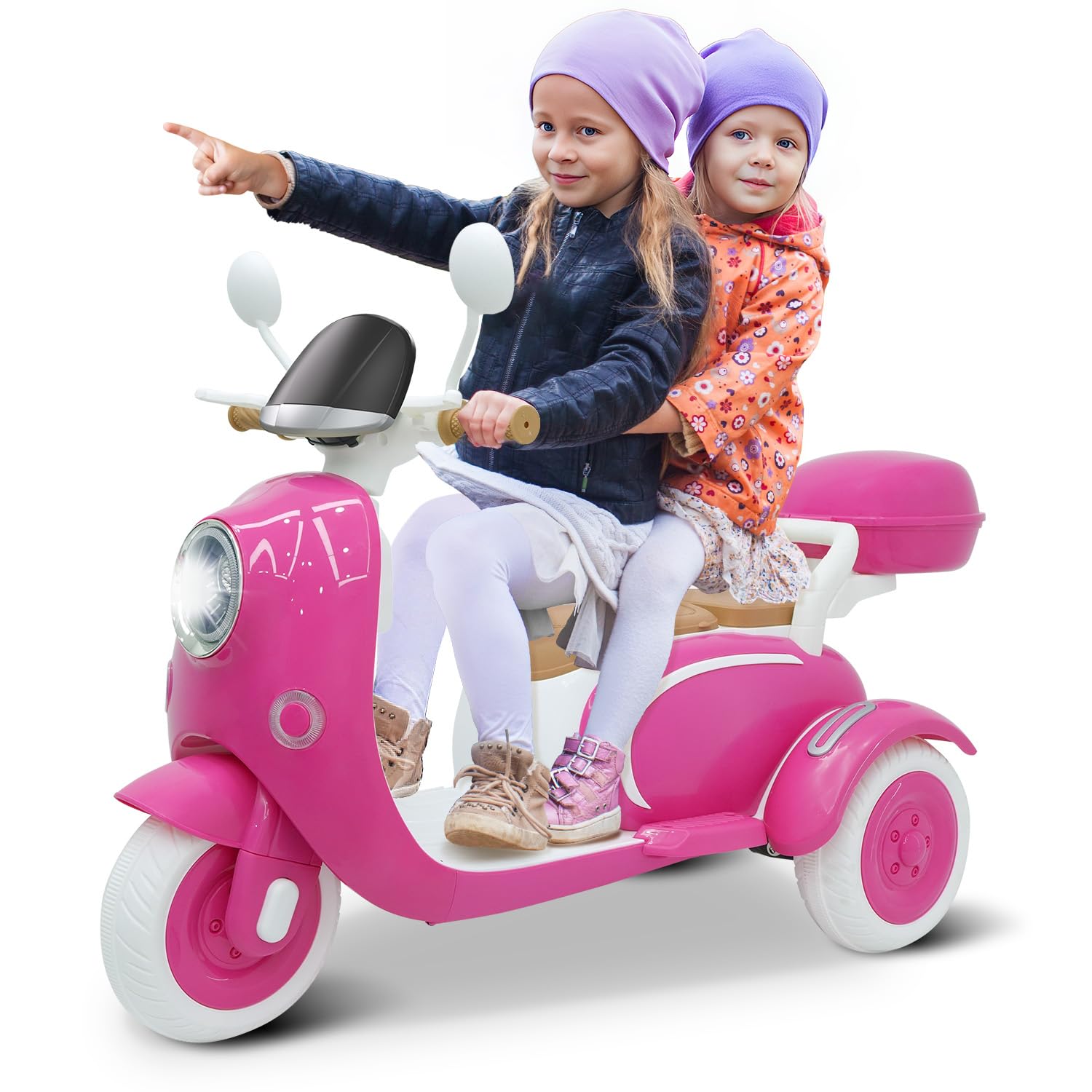 ride/RIDE、ride play/RIDE 2枚セット Lil' Rider Wiggle Ride On Toy, Durable Kids Play Car, No