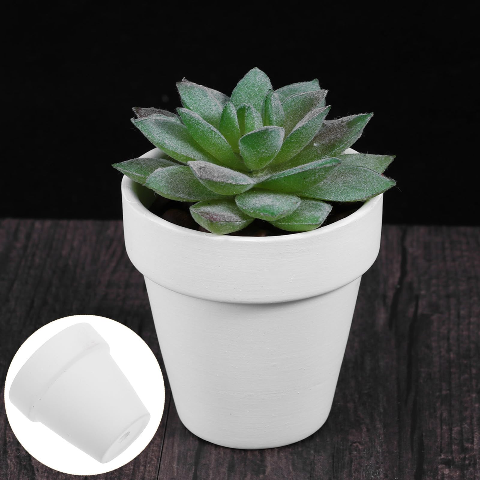 Housoutil 20 Unidades Macetas para Plantas Suculentas Pequeñas de Terracota de Color