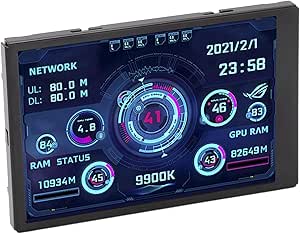3.5in IPS Mini Screen, 3.5in IPS Mini Screen, PC Data Monitor CPU GPU ...