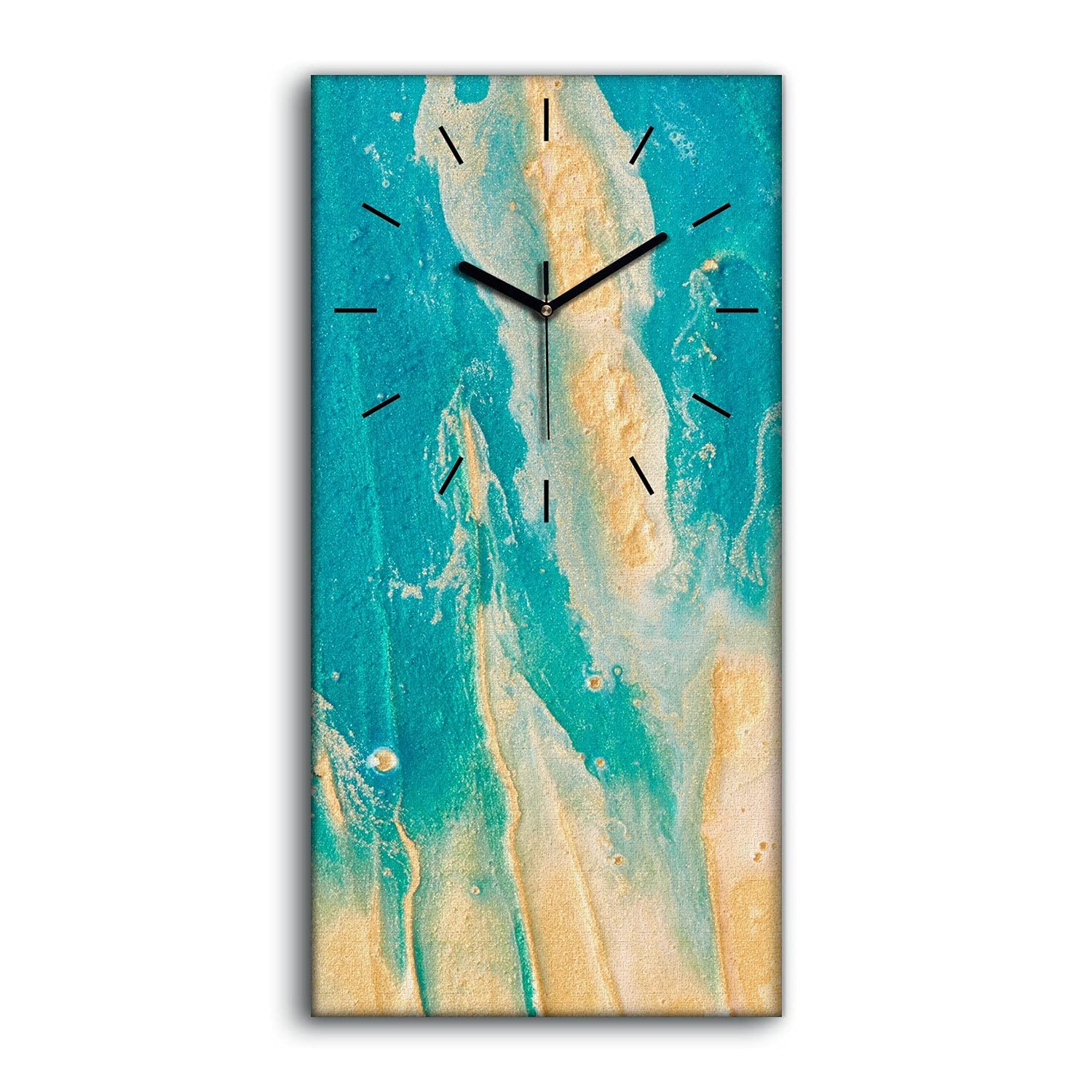 Horloge sur Toile Idéale Salon et Chambre Décoration Art Moderne