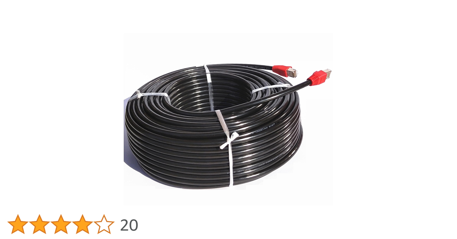 未開封 90m CAT6 屋外高耐久 LANケーブル ケーブルクリップ付属 Amazon.co.jp: 10m CAT6 屋外高耐久 LANケーブル 耐候性 2重