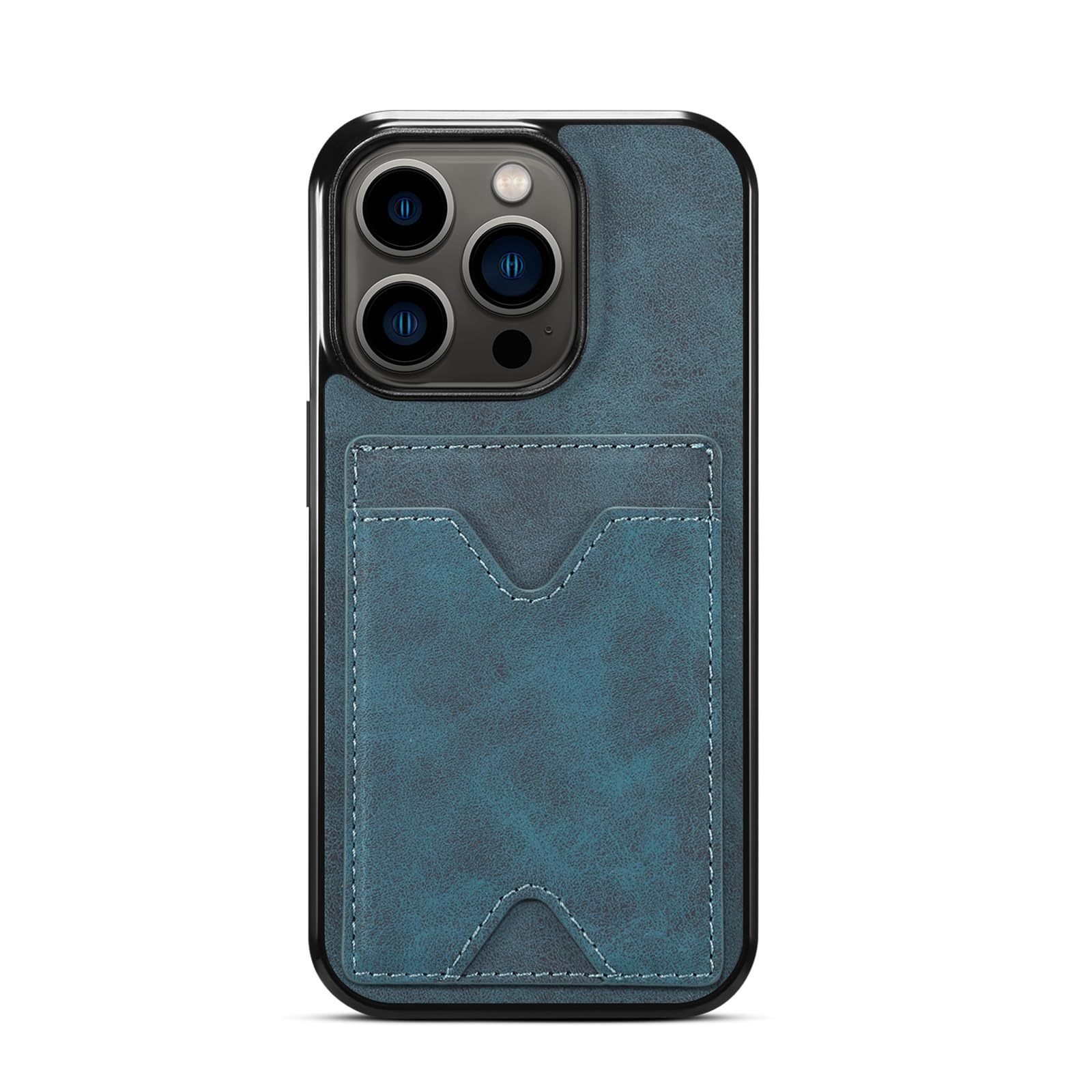 Étui iPhone 15 antichoc en cuir véritable pour éviter les fissures