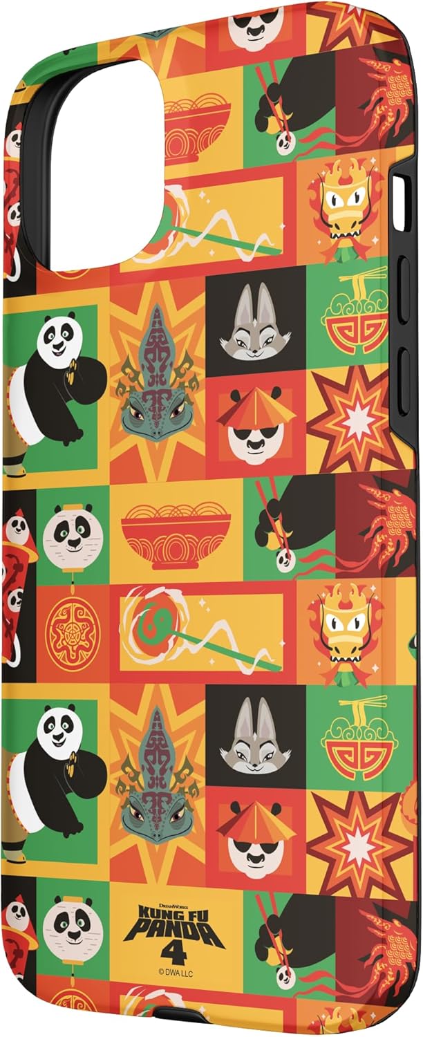 iPhone 15 Plus DreamWorks Kung Fu Panda 4 all over print Case