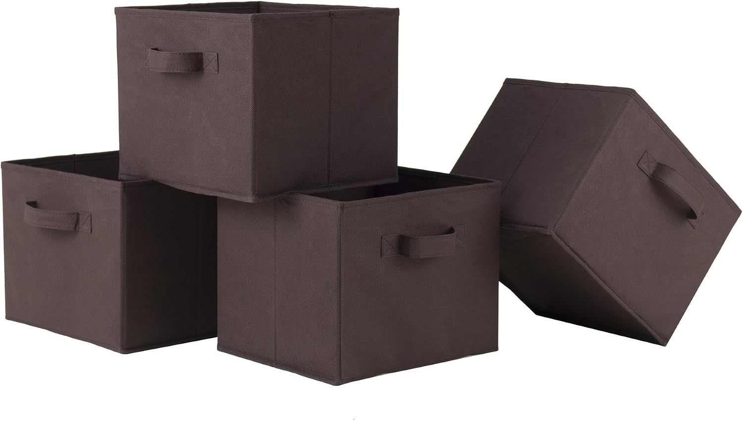 Winsome Timothy 5-Pc Set, 2x2 Grid Shelf & 4 Fabric Baskets image 4