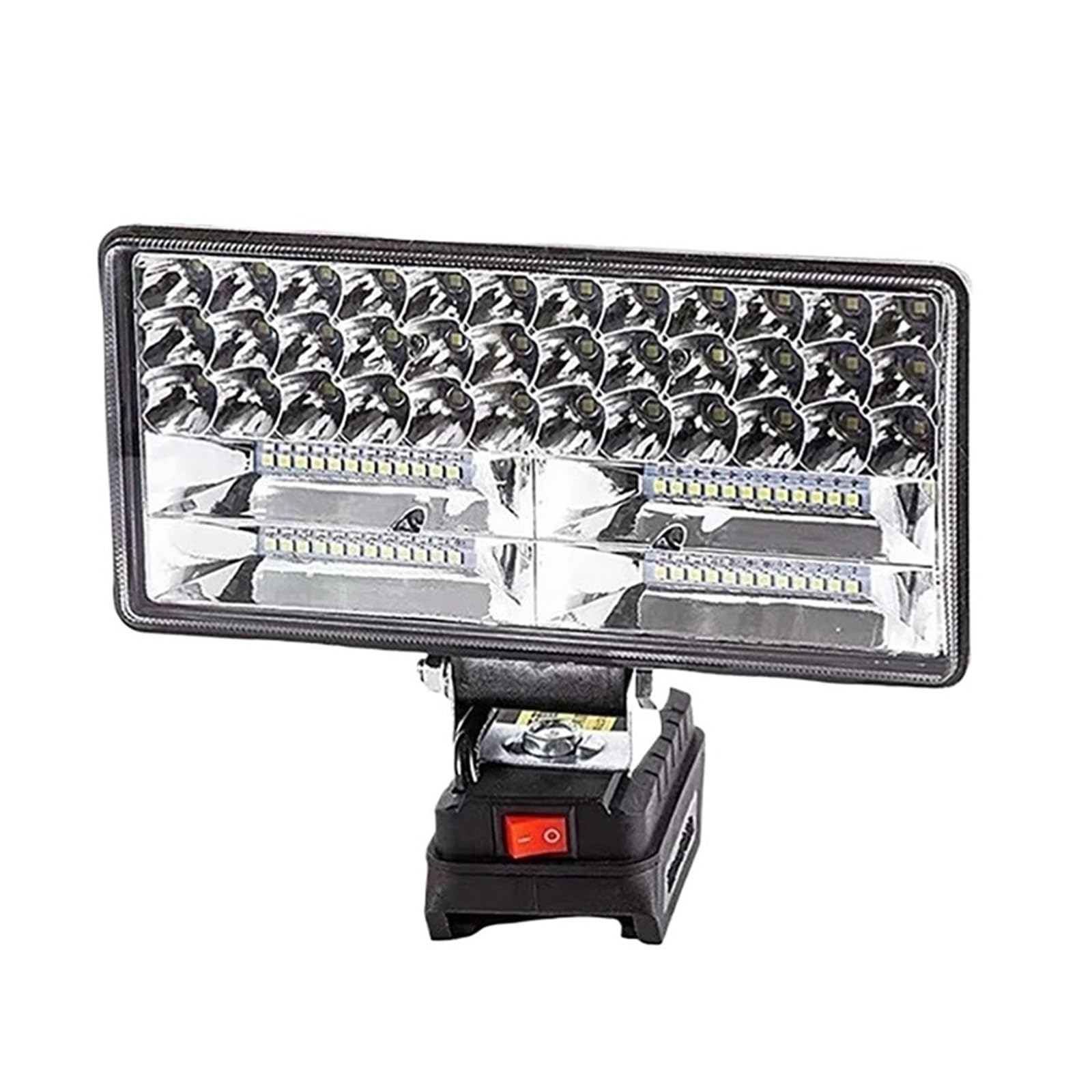 18V Li-Ionen-Akku LED-Arbeitsleuchte 3/4 Zoll Taschenlampe Tragbare Notfall-Flutlampe Campinglampe Superhelle Lichter(Only 8inch light)