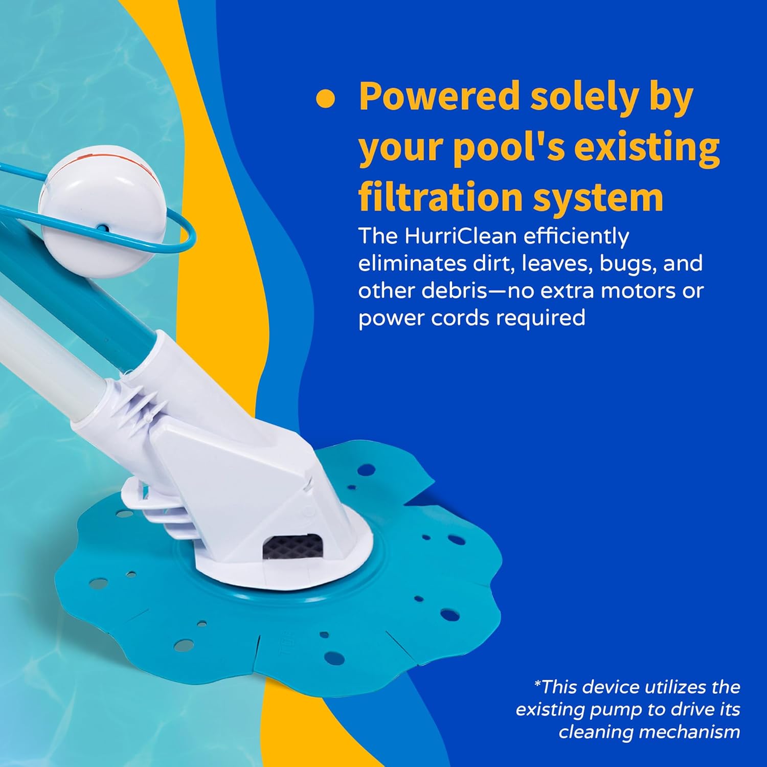 HurriClean Automatic Above Ground Pool Cleaner