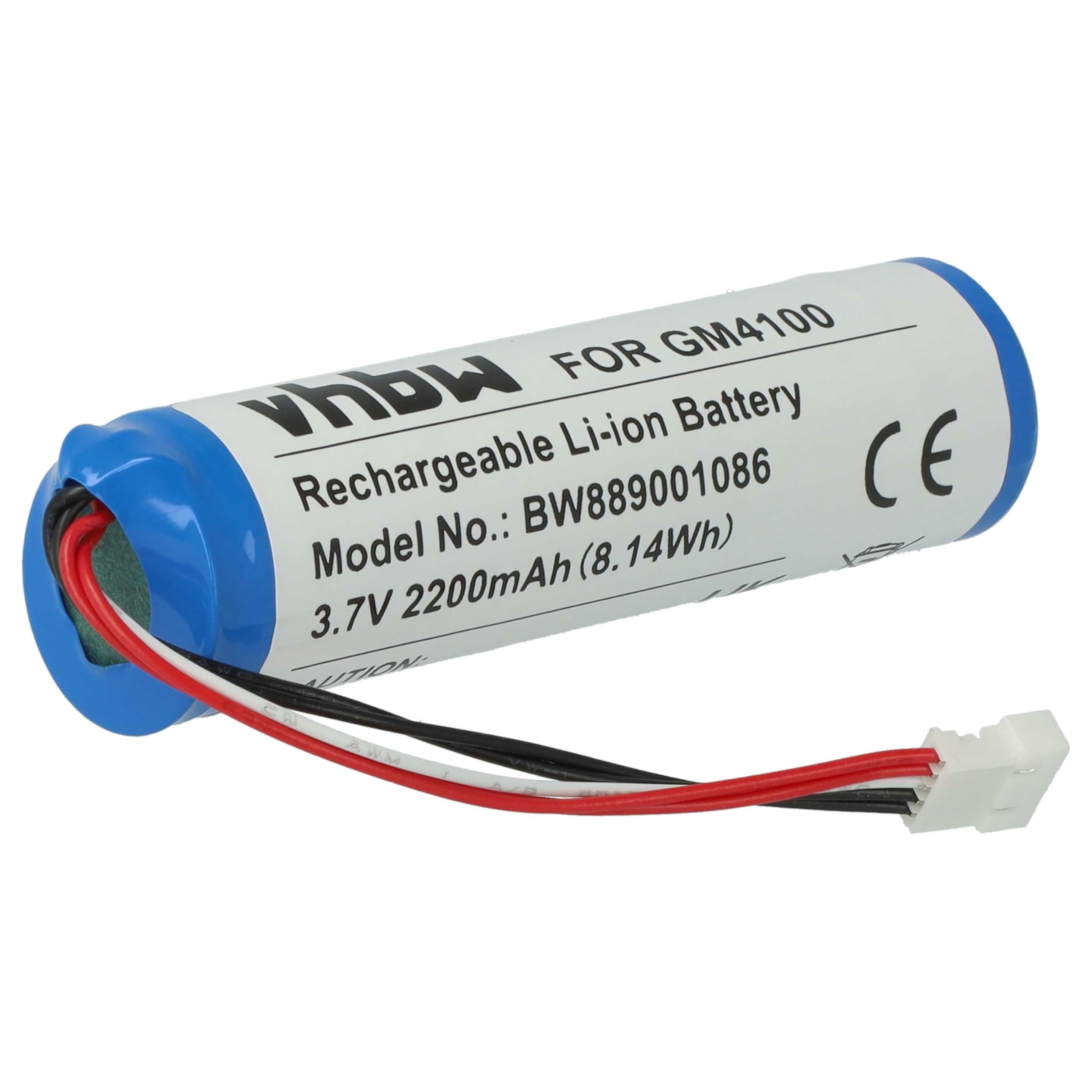 vhbw bateria zastępcza do Datalogic BT-8 RBP-4000 128000894 czytnik kodów kreskowych POS 2200mAh 3,7V Li-Ion