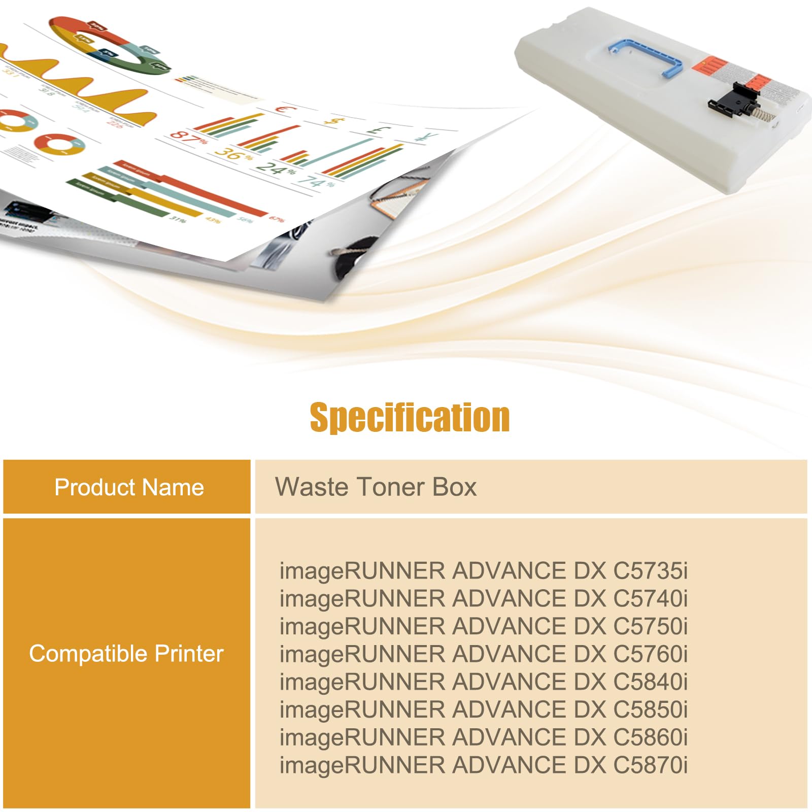 Amazon.com: WT-202 WT202 Waste Toner Box Compatible with