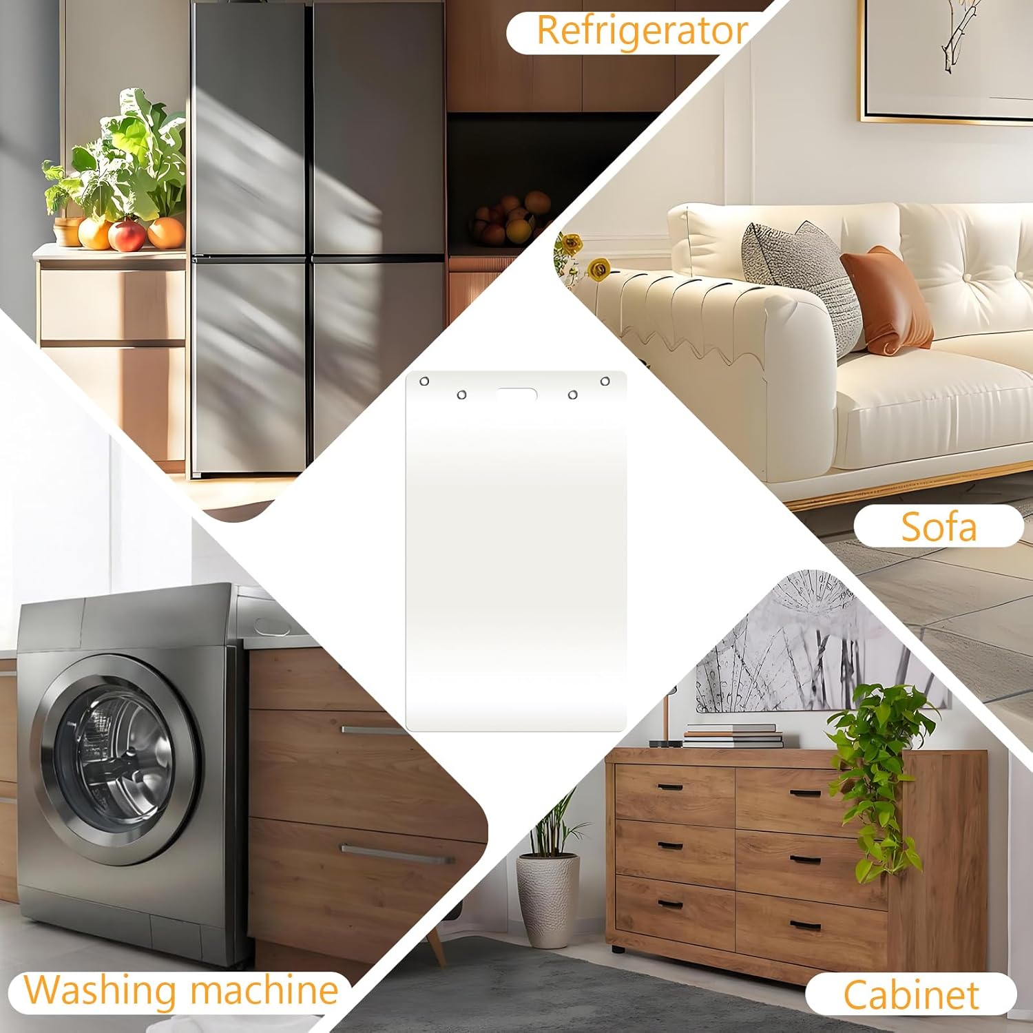 Large Appliance Slider with Pull Strap,Furniture Moving Slides for Floor Protection Premium Moving Mat for Tile Hardwood Floors Protection Glides Easily