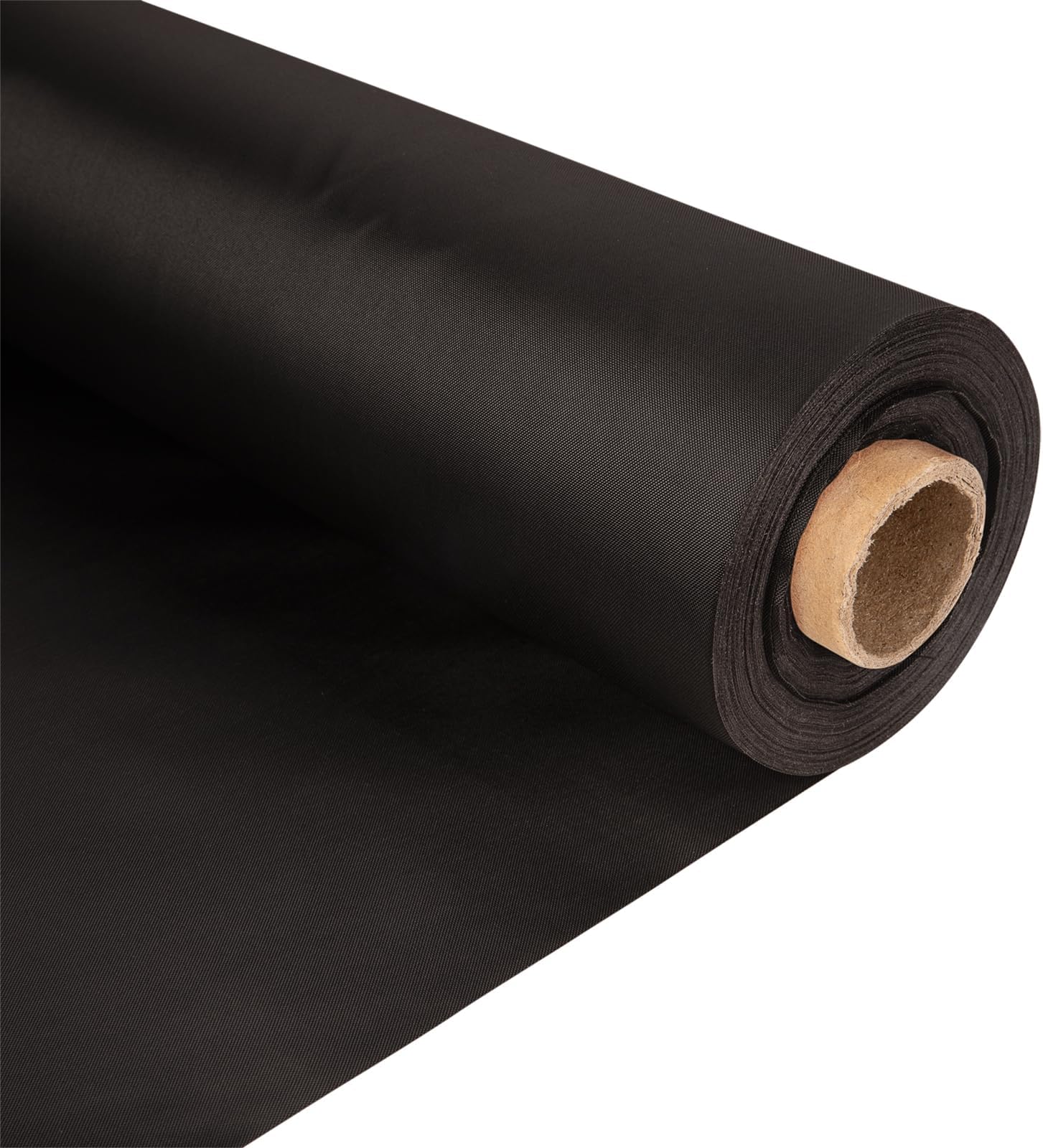 Black Waterproof Canvas Fabric โ Flexible 100% PU Polyurethane, 150GSM, 0.3mm Thick, 150cm Wide โ for Deckchairs, Outdoor Beanbags & Awnings โ Material by The Metre