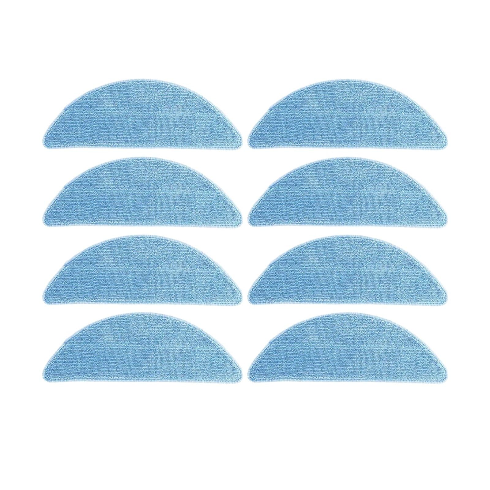 VIXWDRUTY Compatible For Neatsvor，M50 Mop Cloths Rag Robot Vacuum Cleaner Parts Accessories(8pcs)