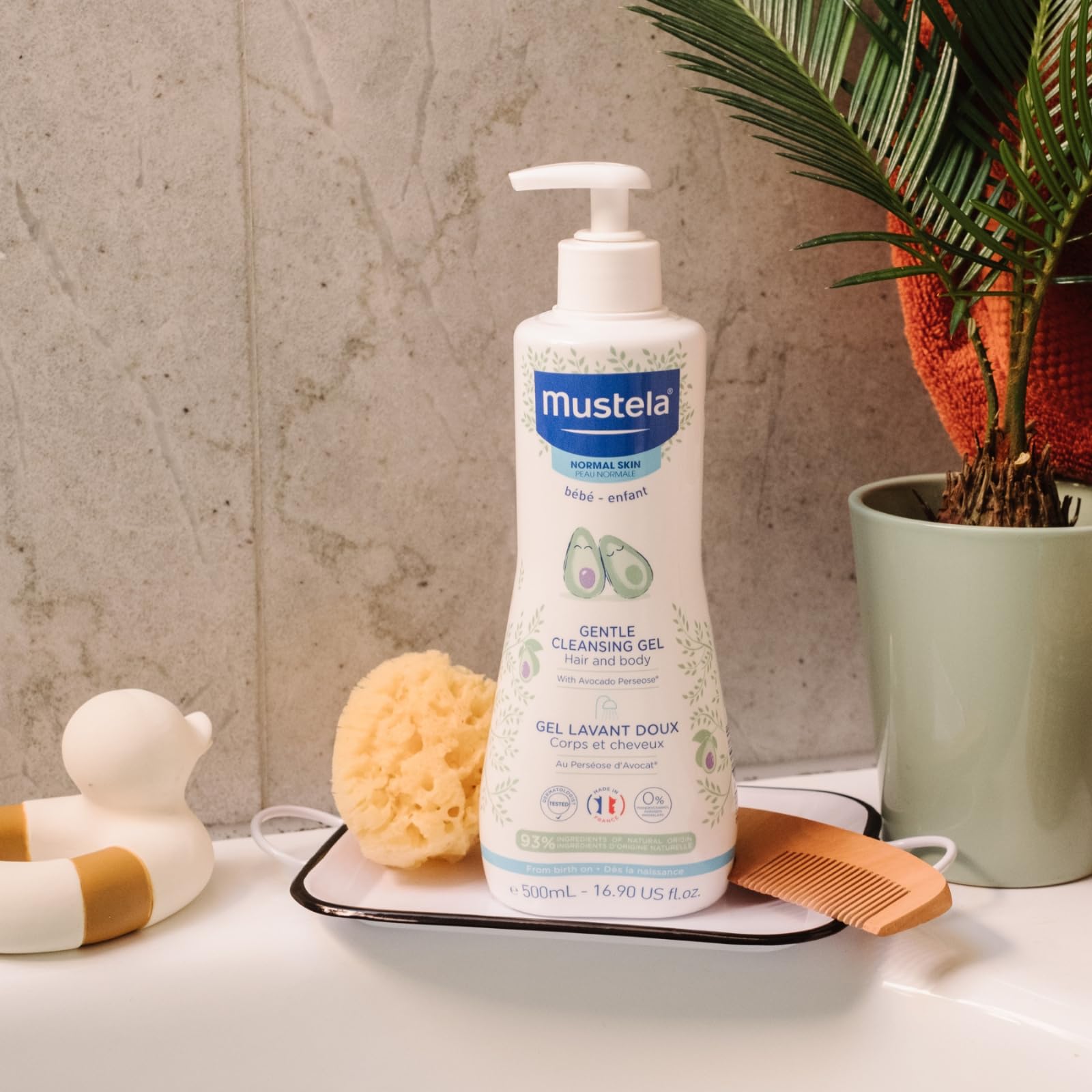 Mustela Gel Nettoyant Doux Peau Normale 500 ml