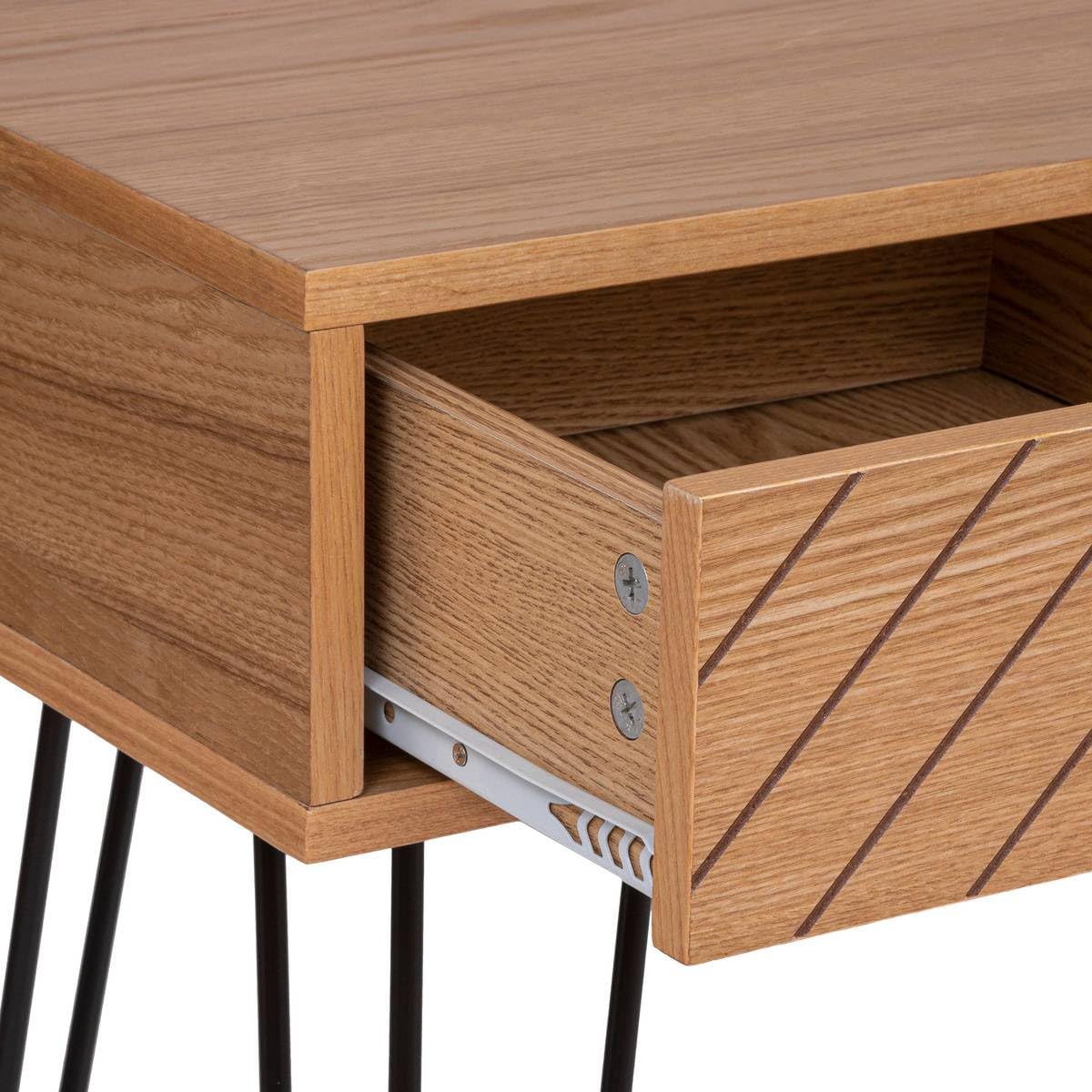 Atmosphera Créateur Dintérieur - Consolle In Legno A 2 Cassetti Danik L110cm  C1fa64d7 1cbb 5ecf 9e29 77a0dbde4df8