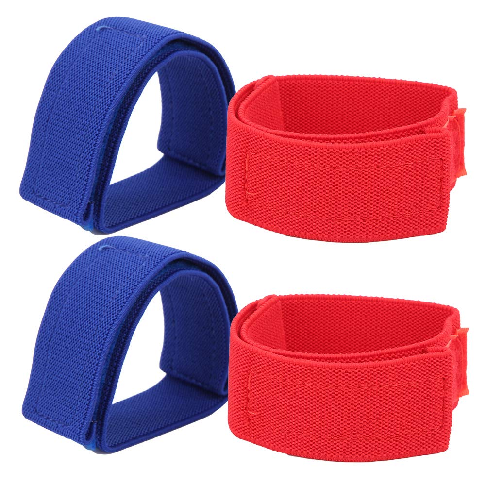GOTOTOP Lot de 4 garrot pour dialyse, bande en nylon, ceinture d'arrêt de saignement, camping, extérieur, alpinisme, utilisation urgente