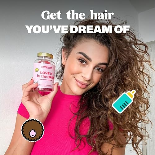 Miniatura 7 de Bloom Robbins Vitaminas prenatales en gomitas para el cabello para mujeres embarazadas con vitamina B6  Multivitamínico prenatal para mujeres y