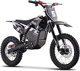 Amazon product image of MotoTec 60v 2000w Pro Electric Dirt Bike Lithium Grey