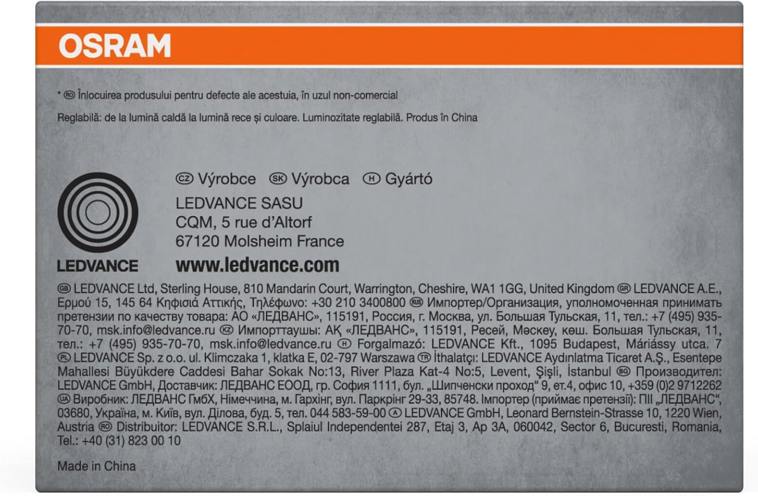 Osram SMART+ beépítés és telepítés