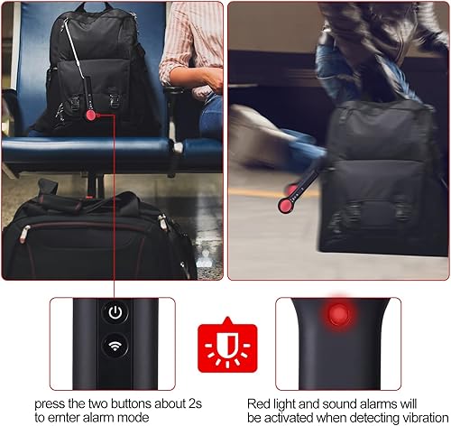 Miniatura 6 de Detectores de cámara oculta, detectores de insectos, detector de rastreador GPS anti espía, escáner de señal inalámbrico, antirrobo, 4 niveles de